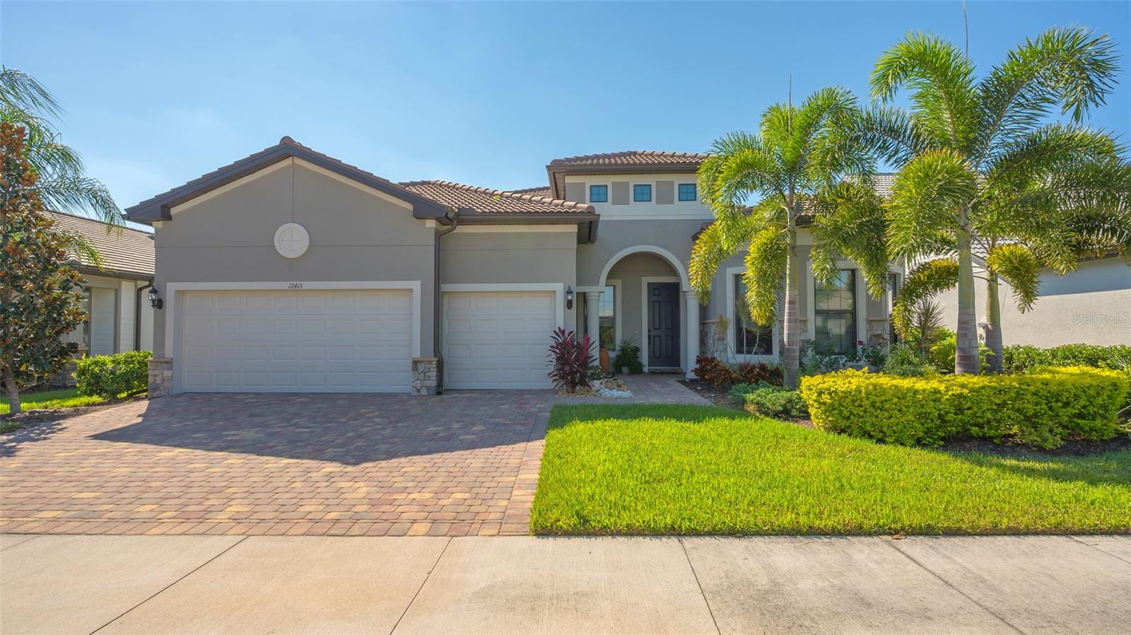 Very popular Pinnacle Model in Hammock Preserve on Palmer Ranch* This beautiful maintenance free home has approx. 2500 sq. ft. under air* 3 bed. plus office, 3 full baths* Custom pool & spa with private courtyard views* This open & spacious great room floor plan has numerous custom upgrades such as hurricane/impact windows & sliders for lower insurance costs* Higher 11 ft, ceilings, real wood floors throughout the living area,  master bedroom & den* Custom kitchen with large walk around center island, quartz counters, upgraded cabinets & appliances* Disappearing edge sliders, surround sound, gas tankless hot water heater & more* Three car garage with paver brick driveway* Quartz counters in all bathrooms* Hammock Preserve is a resort style gated community with clubhouse, activity director, fitness, heated pool/spa, tennis, pickle ball, bocci & more* Located in the heart of Palmer Ranch near shopping, Legacy bike trail & world famous siesta key beach*