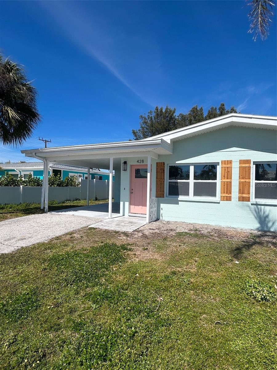 Discover coastal living at its finest in this inviting half-duplex located in the heart of Holmes Beach, the central gem of Anna Maria Island. Just a short stroll to the sand Gulf beaches, this 2-bedroom, 2-bath home offers the perfect blend of relaxation, convenience, and Old Florida charm.  

Step inside to an open, light-filled layout ideal for year-round living or lucrative vacation rentals. The spacious living area flows seamlessly into a well-appointed kitchen.  Both bedrooms provide ample space and comfort.  Modern updates (think fresh finishes, stainless appliances, and coastal decor touches) combine with practical amenities like in-unit laundry, carport and outdoor space for enjoying those famous Florida sunsets.

Holmes Beach delivers the quintessential island lifestyle: walk or bike to shops, restaurants, and the free island trolley for easy exploration of Anna Maria and Bradenton Beach. With strong rental demand on this sought-after barrier island, this property presents excellent income potential alongside personal use—whether as a primary residence, second home, or investment.

Don't miss your chance to own a piece of paradise in one of Florida's most desirable coastal communities. Schedule a showing today and experience Holmes Beach living firsthand!