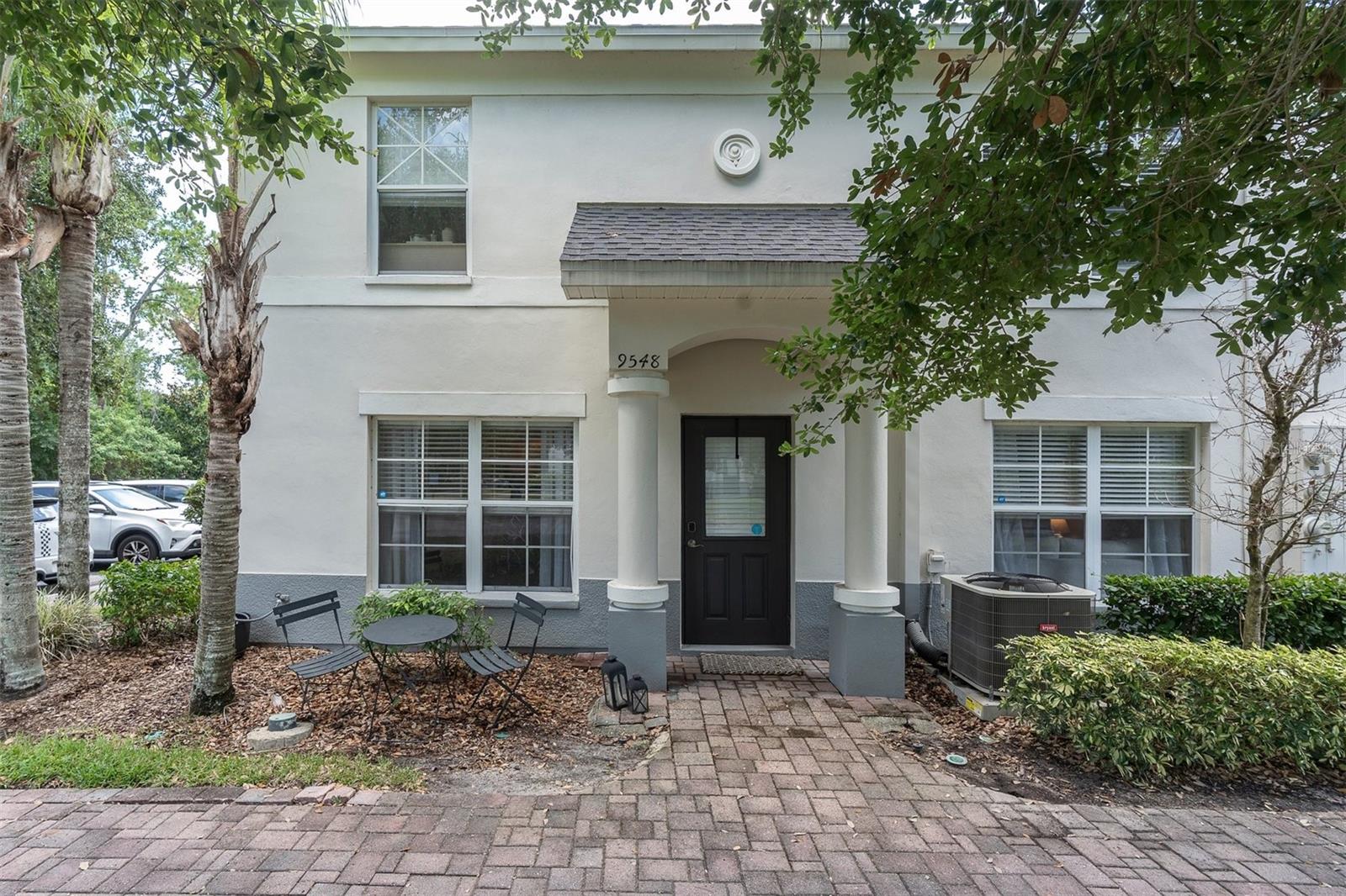 Welcome to this beautifully maintained 3-bedroom, 2.5-bath corner-unit townhome located in the highly desirable Charleston Place community in the Westchase area of Tampa. Filled with natural light from an abundance of windows, this spacious home offers a functional layout designed for comfortable everyday living.

The kitchen features rich wood cabinetry, granite countertops, stainless steel appliances, and a convenient pass-through breakfast bar overlooking the dining room—perfect for entertaining or casual meals. Just beyond the dining area, the spacious living room provides an inviting space to relax, with plenty of natural light streaming through the windows. A convenient half bath is located on the first floor for guests.

Upstairs, the private primary suite offers an ensuite bathroom with a walk-in shower. Two additional bedrooms share a full bathroom with a tub and shower combination. The upstairs laundry closet, complete with a washer and dryer, adds everyday convenience.

The community features a new roof installed in 2023, and roof maintenance and replacement are covered by the HOA, providing added peace of mind for homeowners.

Enjoy the resort-style amenities Charleston Place has to offer, including a clubhouse, sparkling community pool, hot tub, tennis courts, and playground. The HOA provides exceptional value by covering exterior grounds maintenance, roof maintenance and replacement, pest control, trash service, water, sewer, access to the community pool, and recreational facilities, making for easy, low-maintenance living.

Ideally located just minutes from West Park Village, you'll enjoy convenient access to charming shops, restaurants, cafés, and year-round community events. This prime Westchase location also offers easy access to parks, top-rated schools, Tampa International Airport, downtown Tampa, and the beautiful Gulf beaches. This move-in-ready townhome offers the perfect combination of comfort, convenience, and an exceptional lifestyle.