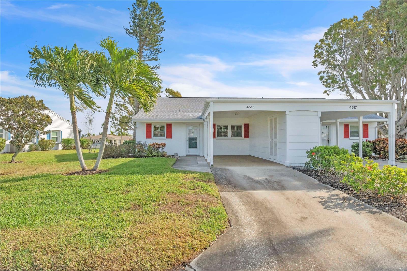 Welcome to 4515 Mount Vernon Drive, a rare 2-bed, 2-bath, 1,341 sq/ft canal-front condo in the highly desirable 55+ Mount Vernon community, where relaxed coastal living meets exceptional amenities. This well designed, single level unit features an open floor plan with a bright living and dining area that flows seamlessly into the Florida room, ideal for morning coffee, evening relaxation, or enjoying the peaceful views of the saltwater canal. The kitchen offers a breakfast bar, abundant cabinetry, and a pantry for all your storage needs, while the primary suite serves as a private retreat with an ensuite bath, walk-in closet, and large windows highlighting your serene water views. The guest bedroom and bathroom are on the opposite ends of the home, offering comfort and privacy for visitors. Step outside to your private patio overlooking the canal, the perfect spot to relax and enjoy the peaceful waterfront scenery. For boating enthusiasts, available boat slips can be rented for just $25 annually, providing easy access to the local waterways. The Mount Vernon community offers a variety of amenities including a community pool, clubhouse with social events, fitness center, tennis courts, shuffleboard, walking trails, kayak launch, etc., perfect for staying active and connected. Just minutes from shopping, waterfront dining, beaches and more, this move-in ready condo is the perfect opportunity for someone seeking low maintenance coastal living. Schedule your private tour today!