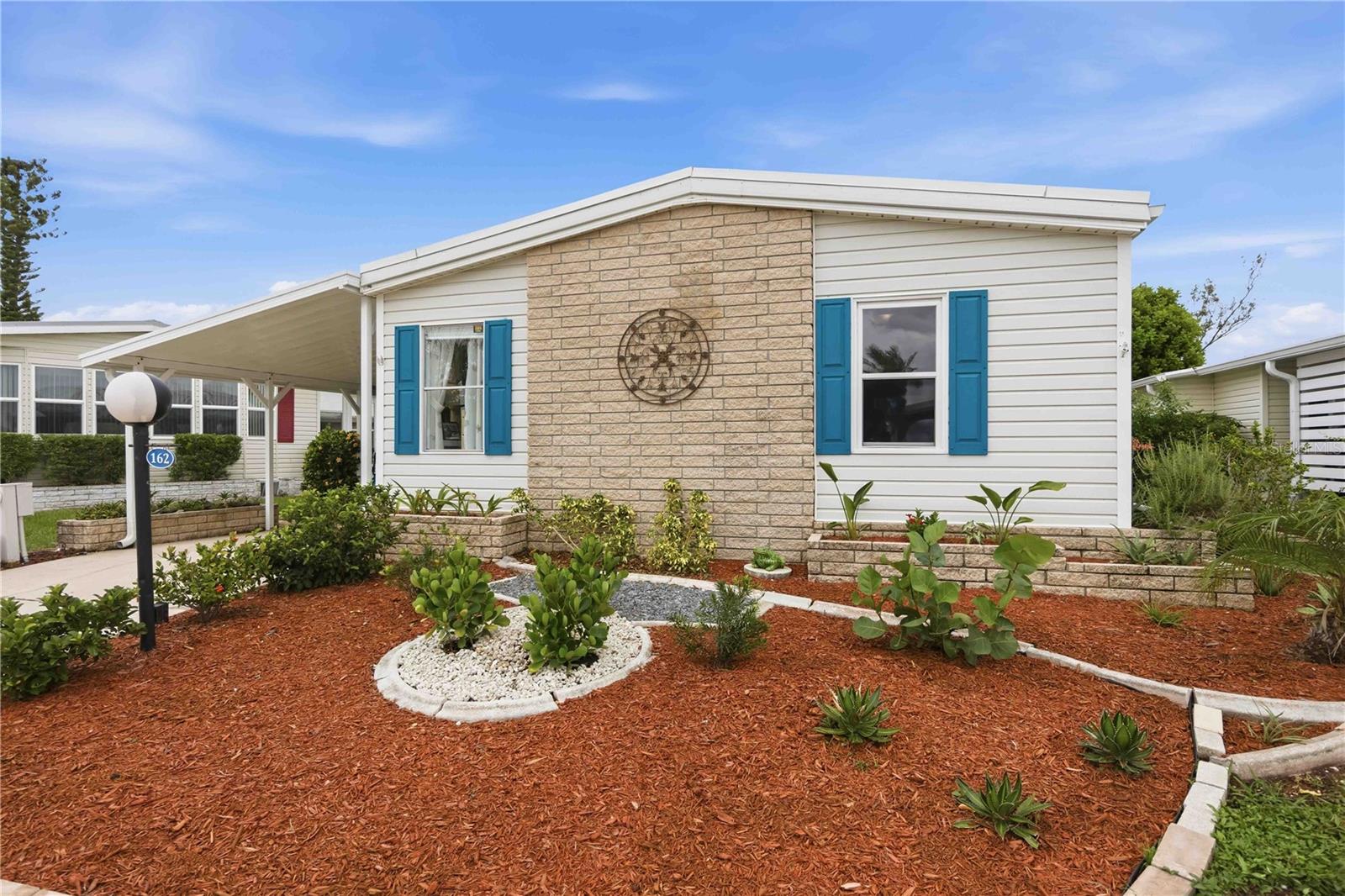 Nestled along the scenic banks of the Myakka River, this 2-bedroom, 2-bathroom residence in Lazy River Village offers premier 55+ waterfront living where you can watch the manatees and dolphins play right from your personal dock, patio chair or inside from your couch! The home features structural peace of mind with a new roof (2023) and a newer A/C system, while offering a clean tasteful canvas ready for your personal updates. There's plenty of room to enjoy some fishing from the 50' seawall. The dock can accomodate a full size pontoon boat and boat-lifts are permitted. For an incredibly low hoa fee, residents gain access to an unparalleled lineup of resort-style amenities across this 97-acre golf cart-friendly neighborhood. Community highlights include a private boat ramp, marina, heated pool and spa!  How about the incredible clubhouse outfitted with two billiards tables, a fitness center, library, conference rooms, craft room a game room for cards, mahjong etc, and even a woodworking shop! There's still more! This clubhouse also has a large hall complete with a professional-grade kitchen, dance floor, and stage! Outside, active living continues with kayaking, boating, tennis and pickleball courts, bike clubs, bocce ball, shuffelboard and a putting green!
When you decide to leave this private paradise, you are perfectly positioned close to everything wonderful in Southwest Florida. Minutes away are the amenitys of the new Wellen Park community, CoolToday Park (Atlanta Braves Spring Training), Warm Mineral Springs, countless restaurants of all types, go shopping in historic downtown Venice and Punta Gorda, and within 30 minutes of world-class Gulf beaches, including Boca Grande, Manasota Key, Caspersen, Venice, and the nationally acclaimed Siesta Key! 
Throughout this vibrant and social gated community, this property offers exceptional flexibility as a seasonal retreat, a full-time residence, or as an income producing investment.