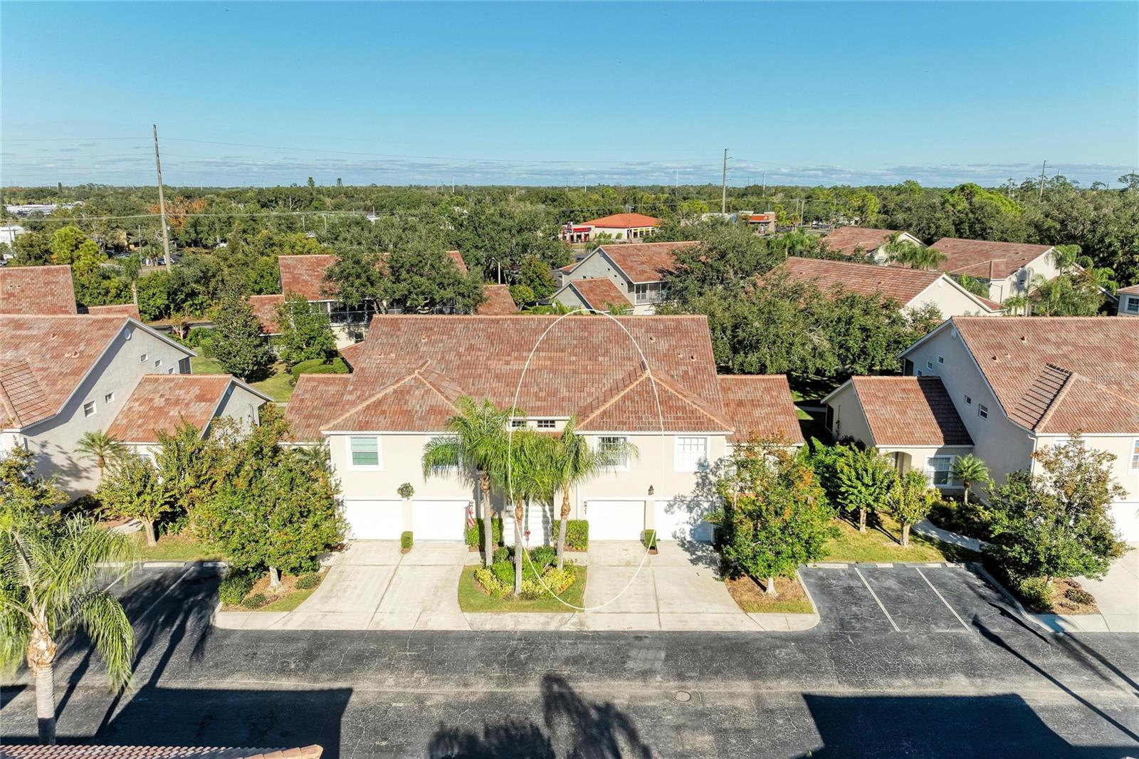 Very nice Turn-Key furnished 2 bedroom 2 bath condo in Fairway Gardens II Community of Tara Golf and Country Club. New Roof-2025. Building Exterior painted 2026 Screened in lanai overlooking pool. Ceramic tile in living area & bathrooms and carpet in bedrooms. Vaulted ceilings. Attached one-car garage! Nothing more to do here but move in! No mandatory golf membership. This is a Social Membership Condo which includes use of the restaurant, snack bar, fitness facility, tennis courts, pickle ball courts, card rooms, swimming pool, jacuzzi, and steam room. Enjoy Tara Golf and Country Club's Sunday brunches. Live within a luxury golf course community that is completely maintenance free! Relax on your lanai. This unit is less than 2 miles from I75 access to shopping, entertainment & fine or casual dining! A short drive to any number of pristine beaches. Annual Tara Master Assoc. fee $1,170.81. Condo Fee $357.67 which includes internet and cable t.v. with HBO. Social Membership $270.26 monthly and Tara Master Food Minimum $60.00 a month. There is a one time capital contribution fee paid by Buyer at closing in the amount of $3,243.12. Make your appointment to see this beautiful condo.
