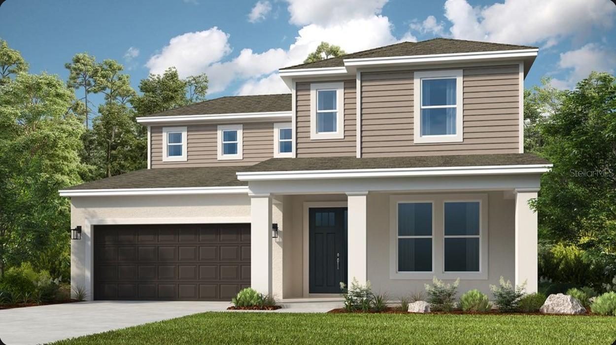 Under Construction. What's Special: 5th Bedroom | Oversized Closet in Primary | Secondary Bedroom with Attached Bath. New Construction - October Completion! Built by America's Most Trusted Home Builder. Welcome to the Bermuda at 5790 Meads Bay Pond Road in Westview! This thoughtfully designed floorplan offers a bright and welcoming layout with effortless flow between living spaces. The open great room connects beautifully to casual dining and a gourmet kitchen featuring a large island and a tucked-away walk in pantry for added convenience. A first-floor bedroom with a full bath provides a comfortable and private space that is ideal for guests or multi-generational living. The serene primary suite is also on the main level and includes a spacious bath and generous closet space. Upstairs, a versatile loft is surrounded by three additional bedrooms one with an en-suite bath and a shared bath, creating room for relaxing, working, or gathering. Outdoor living shines with a covered lanai that extends the main living area and invites year-round enjoyment. Welcome to Westview! Here, you can wake up to fresh morning air and the natural sounds of the outdoors in a thoughtfully planned community. You are surrounded by protected wetlands, forested uplands, ponds, open space, and miles of trails that invite you to explore right outside your door. Westview is ideally located near Poinciana Parkway in Kissimmee, Florida, placing you close to Lake Toho, Kissimmee Lakefront Park, Old Town, Walt Disney World, and more. This is a neighborhood where nature, convenience, and everyday adventure come together. Additional Highlights Include: tray ceilings, pocket sliding doors at great room, 8' doors, kitchen pendant light package, and pre-plumb rough in at laundry sink. Photos are for representative purposes. MLS#O6414243