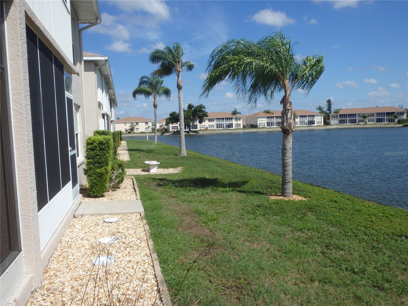 Lakefront Paradise in Lake Suzy! First-Floor 2BR/2BA Condo Just 10 Feet from the Water!

Wake up every morning to stunning lake views in this beautiful first-floor condo, perfectly positioned right on the water’s edge—literally just 10 feet from the lake! Enjoy the serene sound of rippling waves and breathtaking sunsets from your private patio.

This 2-bedroom, 2-bath home offers a spacious, open layout that’s perfect for relaxing or entertaining. The bright kitchen flows seamlessly into the living and dining areas, creating a welcoming space filled with natural light and lake views from nearly every angle.

You’ll love the convenience of an internal laundry room, a rare feature that makes daily living even easier. Both bedrooms are generously sized, with the primary suite featuring an ensuite bath and ample closet space.

Nestled in peaceful Lake Suzy, this condo is ideally located just minutes from I-75, giving you quick access to Punta Gorda’s charming downtown, Port Charlotte’s shopping and dining, and the area’s pristine Gulf beaches.

Whether you’re seeking a full-time residence, winter retreat, or investment opportunity, this lakefront gem offers the perfect blend of tranquility, comfort, and convenience.

Don’t miss your chance to live the lakefront lifestyle in Lake Suzy—schedule your showing today!