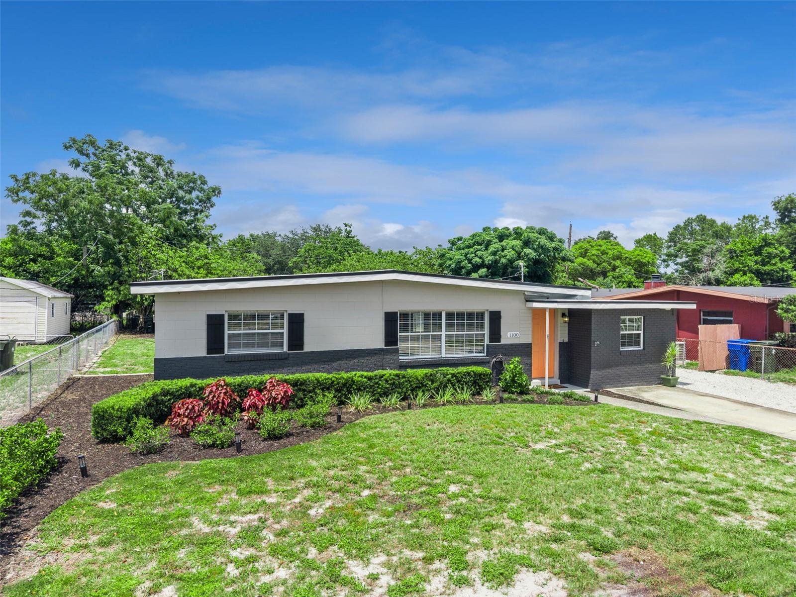Completely move-in ready and beautifully upgraded, this charming 3-bedroom, 1-bath home offers the perfect combination of style, comfort, and peace of mind. Major recent improvements include a brand-new roof (2025), fresh interior and exterior paint (2025), all-new interior doors (2025), a newer A/C system (2020), double-pane windows (2014), and a water heater replaced in 2017—allowing you to move in with confidence. Nestled on a generous 0.18-acre lot in a convenient Ocoee location, this home is as practical as it is inviting.

Step through the front door into a bright and welcoming living room that flows effortlessly into the kitchen and adjoining dining area, creating an open, comfortable space that’s perfect for both everyday living and entertaining. The beautifully remodeled kitchen is the heart of the home, featuring granite countertops, rich wood cabinetry, stainless steel appliances, abundant storage, and generous prep space. The adjacent dinette overlooks the expansive backyard, offering plenty of room to create your own outdoor retreat with a sparkling pool, cozy fire pit, garden, or play area.

The thoughtfully designed split floor plan provides added privacy, with the primary bedroom tucked away on one side of the home, while two additional bedrooms and the full bathroom are situated on the opposite side. Offering 1,054 square feet of heated living space, this home is an exceptional opportunity for first-time buyers, downsizers, or investors seeking a truly turnkey property.

The dedicated laundry room, accessed through its own private exterior entrance, adds everyday convenience and flexibility. The fully usable backyard also includes a large storage shed, providing ample space for tools, lawn equipment, hobbies, or additional storage.

Conveniently located near shopping, dining, parks, schools, and major roadways, you’ll enjoy easy access to everything Ocoee and the greater Orlando area have to offer. With extensive upgrades already completed and nothing left to do but move in, this home delivers outstanding value, lasting peace of mind, and the Florida lifestyle you’ve been looking for. Schedule your private showing today!