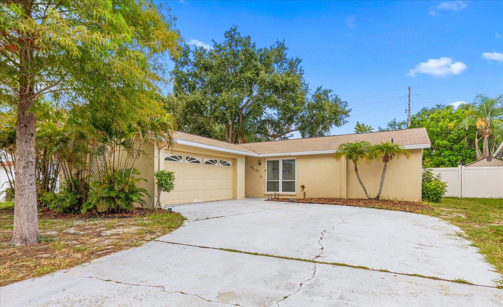This home has convenience, amenities and accessibility which all add up to location, location, location in the beautiful City of Seminole. The Orangewood Highlands neighborhood offers sidewalks leading to lush nature in Walsingham Park only 2 easy blocks away, a brief walk to the Pinellas Trail, and a short drive to Seminole City Center shopping, Seminole Recreation Center, and a multitude of Seminole athletic centers.  The well loved block home offers an additional 352 square feet in the ducted bonus space not included on the heated square footage, newer appliances, hurricane thermal windows installed 2009, hurricane shutters, new roof installed 2020, split bedrooms, laminate and tile flooring in the gathering areas and primary suite and carpet in the secondary bedrooms. This has been a wonderful home for years and is now ready for you to bring your personal touches and customize it to make it the dream home you have been looking for.