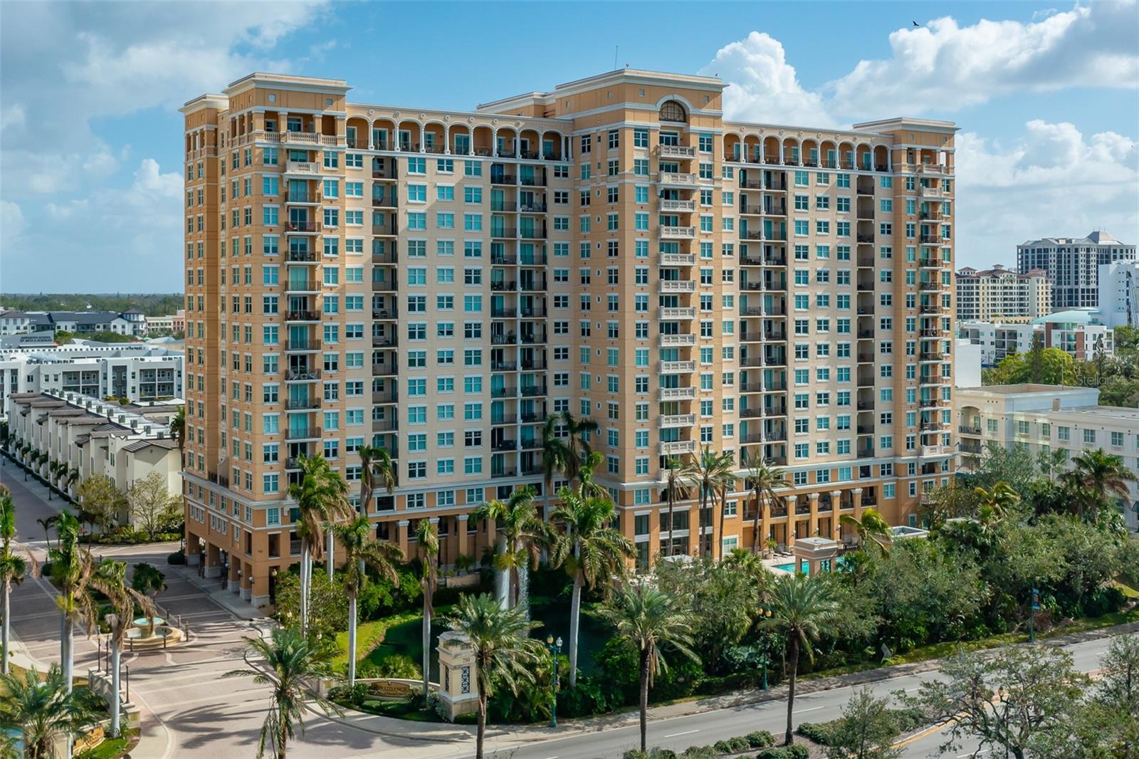 Welcome to Renaissance residence 314, a blend of charm and modern luxury in this fully renovated condominium offered turnkey furnished with over 1,000 square feet of thoughtfully designed living space. This beautifully updated unit features an expansive family and dining room, an oversized primary bedroom, and a versatile den that can easily serve as a second bedroom. Completely renovated in 2024, this home is move-in ready with every detail meticulously updated for your convenience. The sleek kitchen boasts matching GE Profile appliances, an LG washer and dryer, and new cabinetry with built-in storage solutions, offering ample space for all your needs. Freshly repainted in a neutral palette and paired with new luxury vinyl flooring throughout, the space provides a timeless foundation for any design style you choose. The spacious primary bedroom includes custom built-in closets and offers plenty of room to craft your ideal Sarasota retreat, while the remodeled en-suite bath features elegant quartz countertops, new cabinetry and a stunning shower with dual showerheads, exuding style and comfort. Renaissance is more than just a residence, it’s a lifestyle. This 16-story condominium high-rise offers an impressive array of resort-style amenities, including beautifully landscaped plazas and fountains, 24-hour front desk service and keycard secured entry. The building’s proactive maintenance ensures peace of mind, with recent updates including a new roof and cleaned piping systems in 2024. Designed with durability in mind, Renaissance features reinforced concrete beams, fireproof materials, and elevated guest parking and lobby spaces, providing stability and security. Residents enjoy world-class amenities such as a clubroom, business center, fitness center, resident theater and concierge services. For hosting guests, the building offers two fully equipped guest suites available by reservation. This unit comes with two assigned parking spaces conveniently on the third floor of the secured garage, ensuring your vehicles are protected and elevated over 50 feet above sea level. In the heart of Sarasota’s vibrant cultural district, Renaissance places you near The Bay Park and the city’s dynamic social scene. Designed in the style of an Italian villa, the building's charm is matched by its prime location, where water views are preserved thanks to Renaissance's ownership of aerial rights over the park. Embrace the luxury, convenience and unmatched beauty of living in Renaissance Unit 314. Your Sarasota dream home awaits!