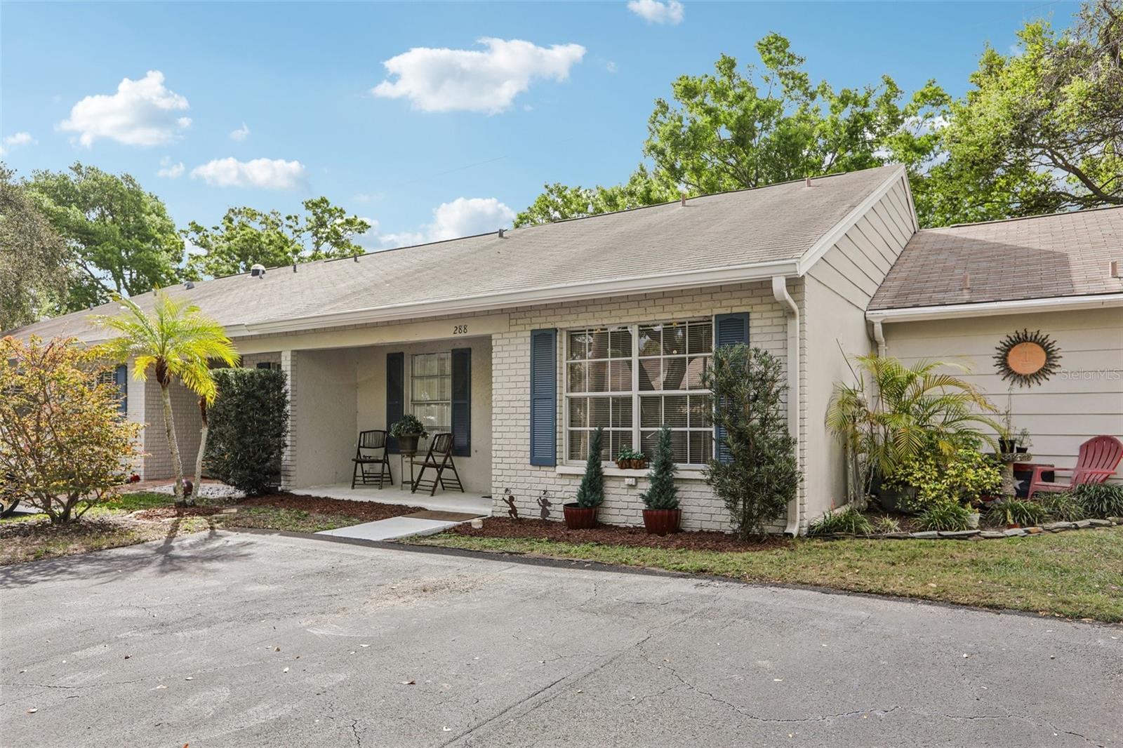 Welcome to this charming villa located in the highly desirable Bay Towne Villas community in the heart of Safety Harbor. This well-maintained residence offers comfortable Florida living with an open and inviting floor plan, abundant natural light, and soaring cathedral ceilings. Additional interior features include the removal of popcorn ceilings and a new washer and dryer, enhancing both style and convenience. Spacious living and dining areas create an ideal setting for everyday living or entertaining.

The functional kitchen offers ample cabinetry and workspace, making meal preparation easy and efficient. Recent updates include a roof (2019), while the home’s A/C system was installed in 2022.

One of the standout features of this property is the open and private backyard—an uncommon find in many villa communities—providing the perfect space to relax, garden, or entertain outdoors. Best of all, this property offers fee-simple ownership, meaning you own the land and the home is not a condominium, providing greater flexibility and independence.

Bay Towne Villas offers a peaceful residential setting with community amenities that include a heated pool and clubhouse.  Cable, Internet, lawn, exterior paint are included in the $175 monthly HOA fee!
 The community is located less than one mile from downtown Safety Harbor, a charming waterfront town nestled along Old Tampa Bay. Residents enjoy close proximity to distinctive shops, award-winning restaurants, cultural venues, and the renowned Safety Harbor Resort and Spa.

The area is known for its vibrant community events, including the popular Third Friday Festival, seasonal art and music festivals, and a lively weekly Farmers Market.

Outdoor enthusiasts will appreciate being just a few blocks from Philippe Park, featuring scenic waterfront views, walking and biking trails, a boat ramp, fishing areas, and picnic spaces. Nearby Safety Harbor City Park spans 21 acres and offers playgrounds, volleyball courts, baseball fields, a skate park, and paddleboarding opportunities.

Ideally located between Clearwater, Tampa, and St. Petersburg, this home is approximately 16 miles from Tampa International Airport and just 12 miles from the world-famous shores of Clearwater Beach.

This villa presents a rare opportunity to enjoy low-maintenance living in one of Pinellas County’s most charming and vibrant communities.