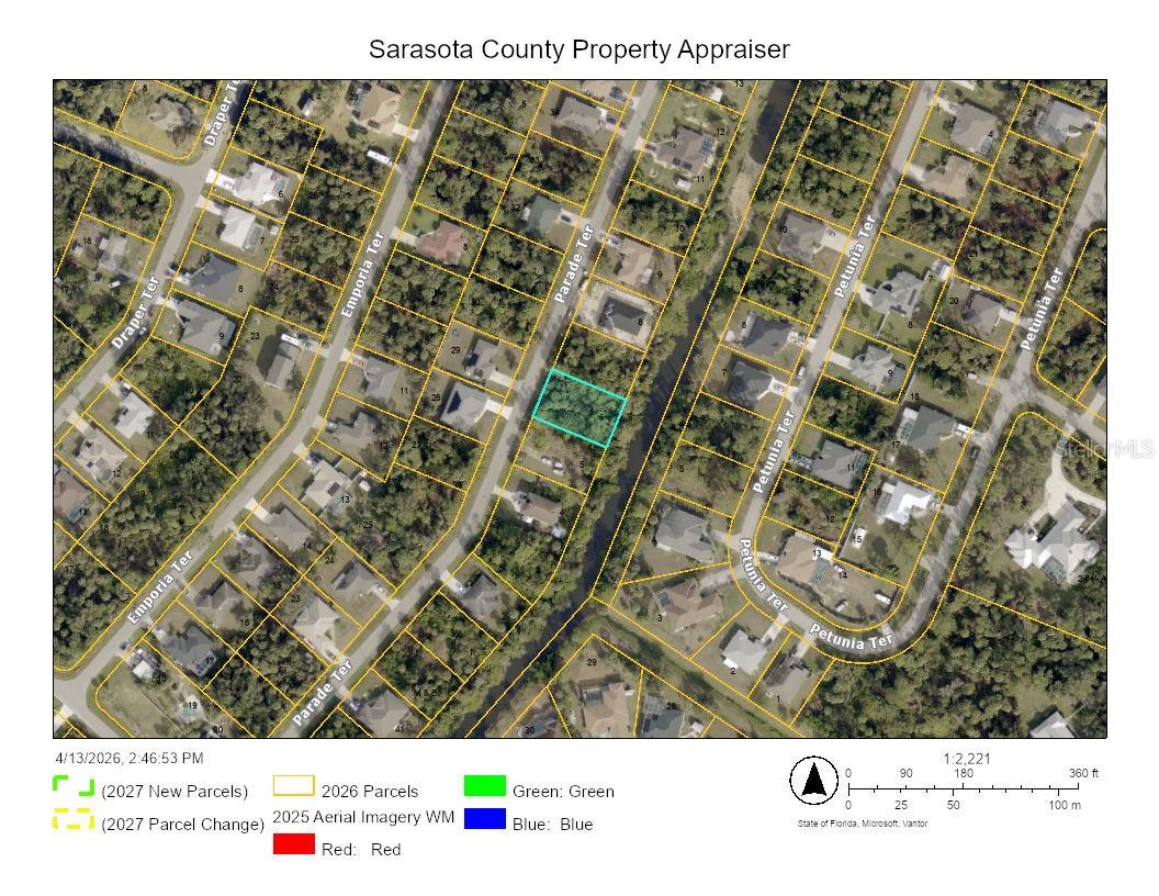 Residential lot in North Port featuring a freshwater canal view. Located on a quiet street with no HOA, and convenient access to shopping, dining, and major roads. Ideal for building your dream home or holding as an investment.”