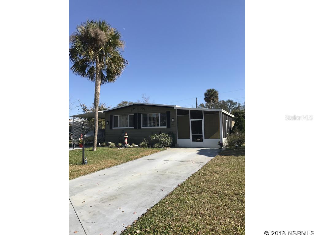 CASH BUYERS ONLY. 2BR/2B centered on two beautiful lots at Terra Mar Village where "The Sea Meets the Sky." Needs upgrades and repairs. Access the Intracoastal Waterway from the community dock. Enjoy the kayak and boat launch, club house, and two large saltwater pools. Great location features beautiful lawn and landscape. Backyard deck overlooks fruit trees, flower gardens, and 30-foot Bauhinia Orchid tree. Spacious rooms throughout. Large kitchen, combined breakfast nook and dining area, enclosed sun porch, laundry room, and two utility sheds. Covered carport and additional driveway. Sunny Florida room addition in 2006 with new French doors and double pane windows. New AC 2015 with 3-year maintenance plan. ;Water: City