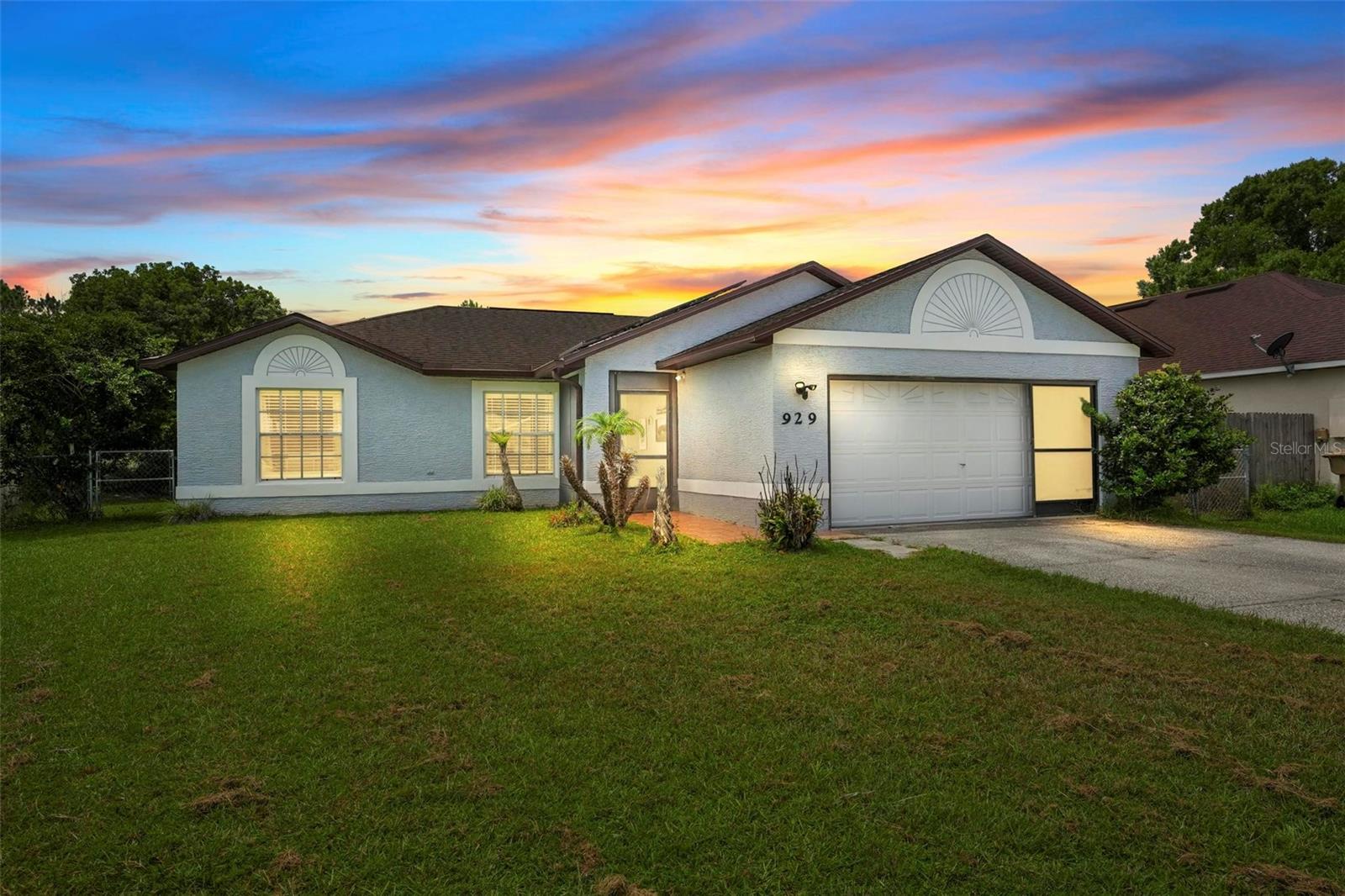 Welcome to this beautifully maintained 3-bedroom, 2-bath home featuring a desirable split floor plan designed for both comfort and functionality. The inviting layout offers a spacious family room, formal dining area, and a bright breakfast nook overlooking the backyard. 

The generous primary suite includes double vanities and an updated walk-in shower, while the spacious secondary bedrooms share a well-appointed full bath.

Step outside to a large screened-in lanai and fully fenced backyard with peaceful views of a small canal, creating the perfect setting to relax or entertain while enjoying added privacy.

This home also offers outstanding value with a newer A/C system (approximately 1 year old), a roof replaced just a few years ago, and energy-saving solar panels. The seller reports an average electric bill of approximately $35/month. 

The low HOA fee includes Wi-Fi and cable, adding even more value. Conveniently located near shopping, dining, hospitals, schools, and major roadways, this property is ideal for first-time homebuyers, investors, or anyone looking for a move-in-ready home with low operating costs.

Schedule your private showing today.
