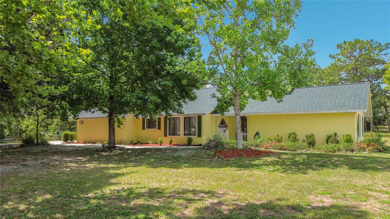 Nestled on nearly 1 ACRE in the established Timberlane Estates community, this charming home offers the perfect combination of privacy, space, and convenience. Featuring 2 BEDROOMS, 2 BATHROOMS, a 2-CAR GARAGE, and approximately 1,607 SQUARE FEET of living space, this property provides a comfortable layout with plenty of potential to make it your own.
Step inside to discover a thoughtfully designed floor plan filled with abundant natural light and spacious living areas. The SCREEN-ENCLOSED IN-GROUND POOL creates a private backyard oasis, perfect for relaxing and entertaining guests.
Enjoy the freedom of COUNTRY-STYLE LIVING with NO HOA while remaining conveniently located near shopping, dining, medical facilities, golf courses, and the Suncoast Parkway for an easy commute. The expansive lot offers plenty of room for gardening, outdoor recreation, RV or boat parking, and future enhancements.
Whether you're searching for a primary residence, or seasonal retreat, this property offers exceptional versatility and value. Major updates provide peace of mind, including a NEW ROOF (2026), HVAC SYSTEM (2022), and a RESURFACED POOL (2022/2023).
Schedule your private showing today and experience the space, privacy, and Florida lifestyle this Lecanto property has to offer!