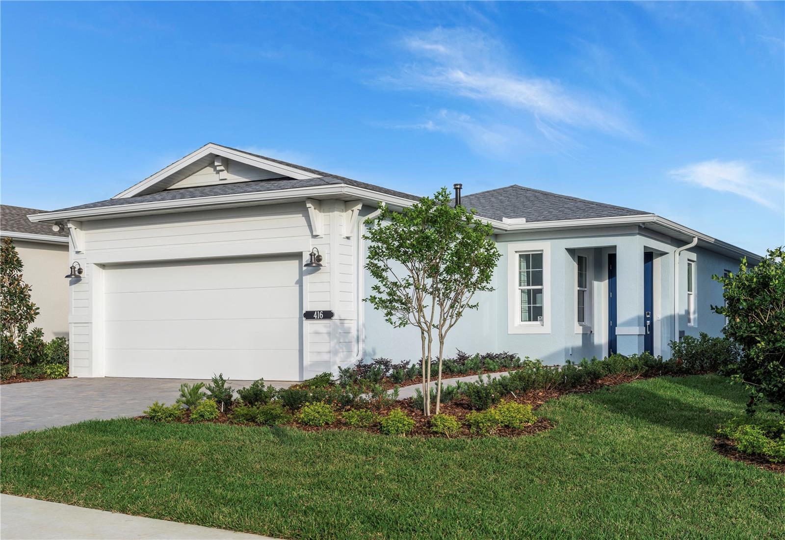 Pre-Construction. To be built. Cresswind at Hammock Oaks, a new active 55+ community by Kolter Homes, is situated in Lady Lake, FL, famously known as the “home of lakes and sunshine.” Located near The Villages the community is only minutes from Leesburg and convenient to Orlando. This gated community in Central Florida features Cresswind's national award-winning "Set Yourself FREE" lifestyle program based on the cornerstones of Fitness, Relationships, Education and Entertainment. The resident-only clubhouse with a state-of-the-art fitness center and offers 55+ neighbors a place to gather and participate in social activities facilitated by a full-time Lifestyle Director. Outdoor amenities will include pickleball & tennis courts, walking trails, resort-style pool and spa, pool, event and entertainment areas. This flexible 2 Bedroom, 2 Bath home features a centrally located Kitchen overlooking an open floorplan that lets you live large in just the right amount of space. The Flex Room just off the Front Entry can be left open to increase your main living space or enclosed with an optional wall and double door to create a private fitness studio or home office. This Flex space also features the option to be converted into a 3rd Bedroom. You can personalize this floorplan with structural options, including Extended Lanai, Summer Kitchen, second-story Bonus Room, and more. To learn about all the ways, you can have this home built around you, contact a Cresswind at Hammock Oaks New Home Guide. Photos of a decorated model home are for reference only. Actual home will differ.
