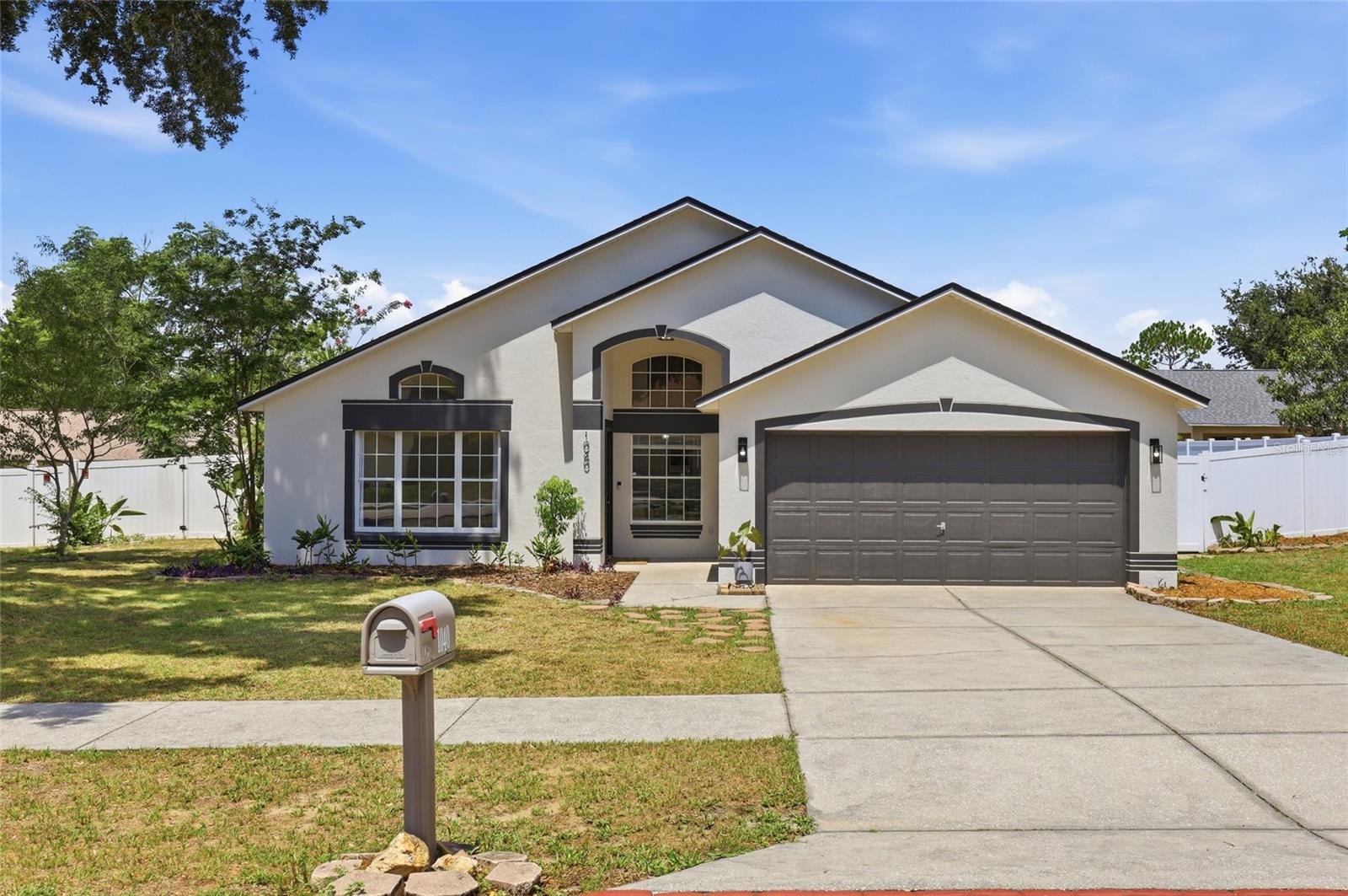 This home can be purchased with NO INCOME VERIFICATION needed! Work with Seller's preferred lender and receive 1% back towards closing costs and prepaids.  Welcome home to this beautifully updated and lovingly maintained 3 bedroom, 2 bath residence offering over 1,566 square feet of comfortable living space in one of Minneola’s established communities The Arbors. With a BRAND NEW 2026 ROOF, freshly painted exterior, and a low HOA, this move-in ready home combines style, value, and peace of mind.  Step inside to soaring ceilings, abundant natural light, and luxury tile flooring throughout, NO CARPET anywhere.  Upon entry, you're welcomed by a spacious formal dining room and a versatile flex space.  The open, split bedroom floor plan creates the perfect balance of privacy and functionality, while multiple living and dining areas provide flexibility for entertaining, working from home, or everyday living.  At the heart of the home, the remodeled kitchen features granite countertops, stainless steel appliances, ample cabinetry, and overlooks the spacious family room, making it easy to stay connected while cooking or hosting guests.  The generously sized primary suite offers a relaxing retreat with a walk-in closet and an ensuite bath complete with dual vanities, a soaking tub, and a separate walk-in shower.  Step outside to enjoy Florida living in the oversized, fully fenced backyard, where you’ll find plenty of room for entertaining, pets, play, gardening, or even adding the pool you’ve always wanted. The covered lanai provides the perfect spot to enjoy your morning coffee or unwind at the end of the day.  Conveniently located just minutes from shopping, dining, parks, and major roadways. Nearby public and charter school options add to the home’s everyday convenience.  If you’ve been searching for a home that’s move-in ready, thoughtfully updated, and offers both indoor comfort and outdoor space to enjoy, this is one you won’t want to miss!