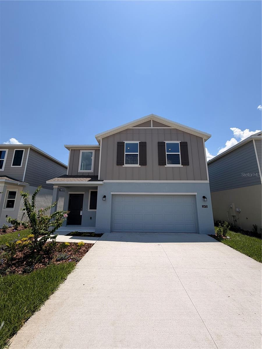 This newly constructed four-bedroom, two-and-a-half-bath single-family home features a spacious and functional layout in a growing residential community in Eustis (32726).

The home includes an open-concept main living area connecting the kitchen, dining, and family spaces, creating a comfortable flow for everyday living and entertaining. The bedrooms are generously sized, including a primary suite with a private bathroom and walk-in closet, while the additional bedrooms provide flexibility for a variety of living needs.

Enjoy the benefits of new construction, including modern finishes, energy-efficient features, and updated systems throughout the home.

Located in a growing area of Lake County, the property provides convenient access to US-441 and is just a short drive from Mount Dora, shopping, dining, parks, and everyday conveniences, while maintaining a peaceful residential setting.

This property is ideal for those seeking a modern home in one of Central Florida's expanding communities.

Property is available now.