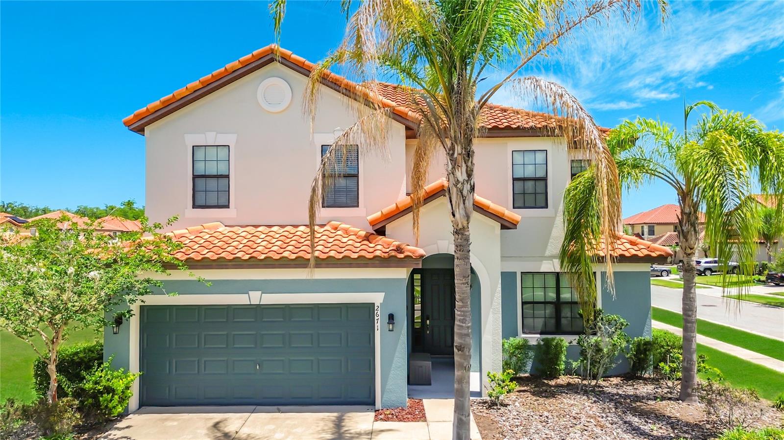 Welcome to 2671 Tranquility Way — an exceptional 7-bedroom, 8-bath vacation retreat nestled in the sought-after Veranda Palms community of Kissimmee. Thoughtfully designed for large groups and multi-family getaways, this stunning home offers two private en-suite bedrooms on the main floor and five en-suite bedrooms upstairs, giving every guest their own personal sanctuary. An additional pool/guest bath ensures convenience for those enjoying the outdoors.
Step outside to your own private oasis — a large sparkling pool surrounded by generous deck space perfect for lounging, dining al fresco, or soaking in the Florida sunshine. With space to spare inside and out, comfort and privacy are never in short supply.
Best of all, you’re just steps from the Veranda Palms Clubhouse, putting resort-style amenities right at your doorstep. Whether you’re here for a family reunion, a group celebration, or simply an unforgettable Florida escape, 2671 Tranquility Way delivers the space, style, and convenience to make it happen.