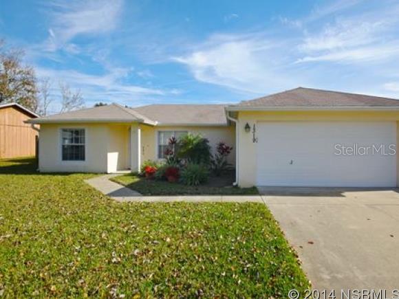 Lovely Florida Shores Pool Home.  Three bedroom, two bath, split plan.  Bamboo and tile flooring throughout.  Vaulted ceilings.  Upgraded guest bath with silestone countertops.  Double vanities with shower and garden tub in master bath.  Large walk in closet.  Pool and spa surrounded by cool decking along with pavered pathways.  Lovely landscaping and fenced yard.  Two car garage.  Separate laundry room off kitchen area. ;Water: City