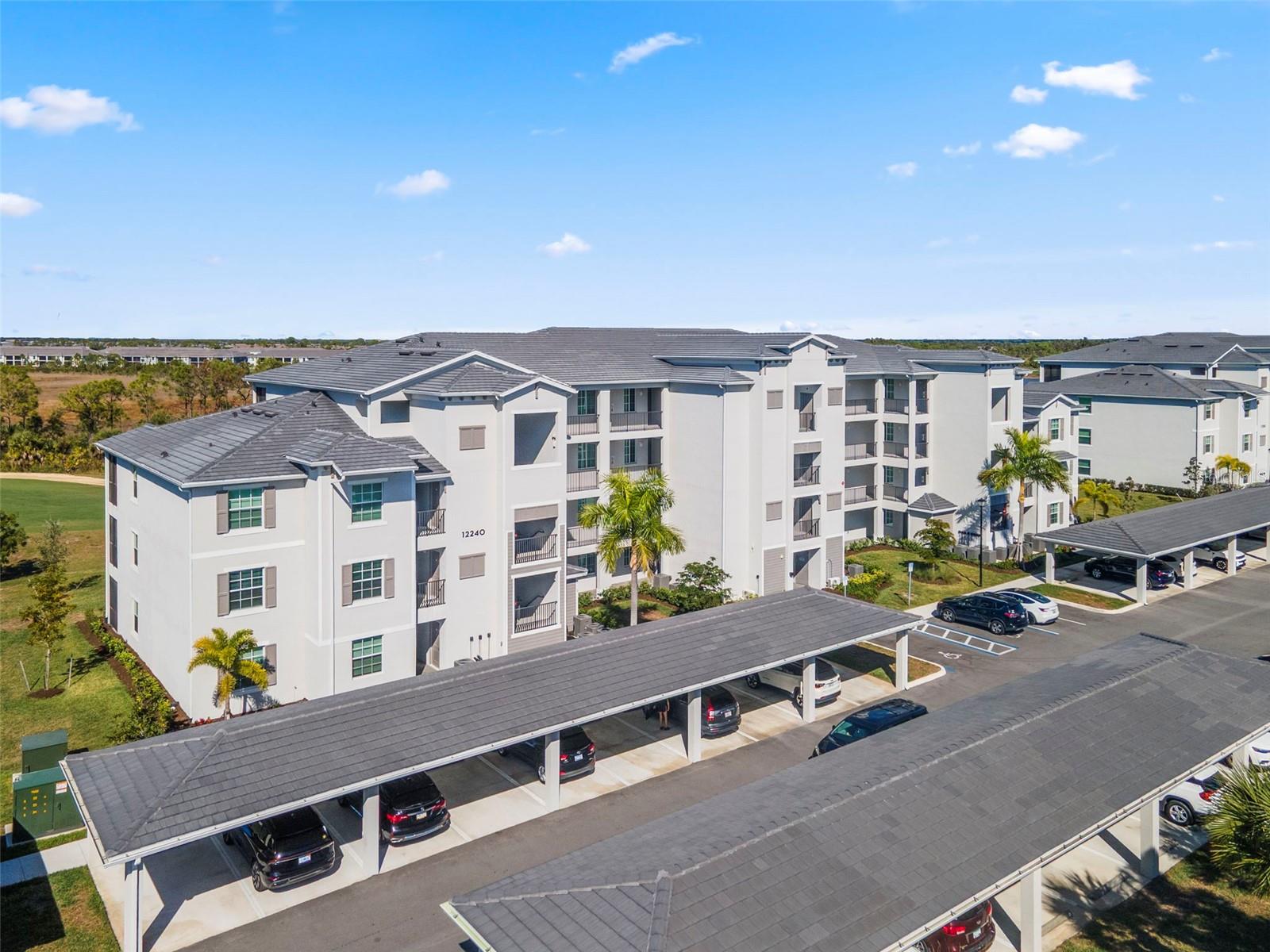 Price Improvement - GOLF DEEDED - Ideally located just moments from the Gulf beaches and surrounded by scenic views, this exceptional residence offers access to an impressive array of amenities within the thoughtfully master-planned community of Wellen Park. At 12240 Wellen Golf Street, Unit 104, refined design meets effortless, low-maintenance living in one of Venice’s most sought-after settings.
This beautifully appointed ground-floor condominium offers both convenience and comfort, with easy access and no stairs—ideal for everyday living. The open-concept layout is designed for both relaxed living and stylish entertaining. At the center of the home, the kitchen features sleek cabinetry, quality countertops, and a spacious island that seamlessly connects to the living and dining areas. Expansive windows invite natural light to fill the space, highlighting clean lines and a bright, airy ambiance throughout.
The primary suite serves as a private retreat, offering generous proportions, a walk-in closet, and a well-appointed en suite bath complete with a walk-in shower. A thoughtfully positioned guest bedroom and full bath provide flexibility for visitors or a home office, enhancing the home’s versatility. Throughout the residence, finishes are tastefully selected to reflect understated elegance and enduring quality.
Residents enjoy proximity to walking paths, green spaces, and a variety of community amenities that support an active yet relaxed Florida lifestyle. Wellen Park is known for its cohesive planning, convenient access to shopping and dining, and close proximity to golf courses, major roadways, and the pristine beaches of Venice.
Whether as a full-time residence or seasonal retreat, this offering presents a compelling opportunity to experience contemporary condominium living in a vibrant and well-connected community. Unit 104 is a polished expression of comfort, convenience, and coastal sophistication.