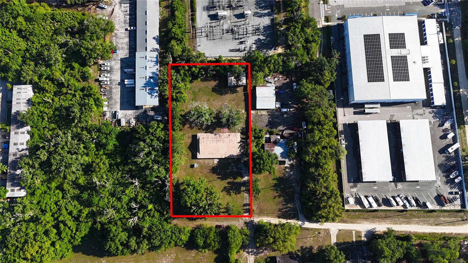 Discover a rare opportunity to own a 1.2 acres of AR Agricultural-Residential Property in this highly sought-after area in Tampa Bay. Located off Gunn Highway & Interlaken Road, a prime location that is continuing to grow & prosper. This can also qualify for commercial use, contact the Pasco Zoning Department for more information. The property features a log cabin-style home and 2 large metal storage buildings, offering the option to renovate the existing residence or build your own residence. Please review the attached documents for permitted, special, accessory and proposed uses. 
All measurements are deemed accurate but need to be verified by the Buyer & Buyer's Agent.