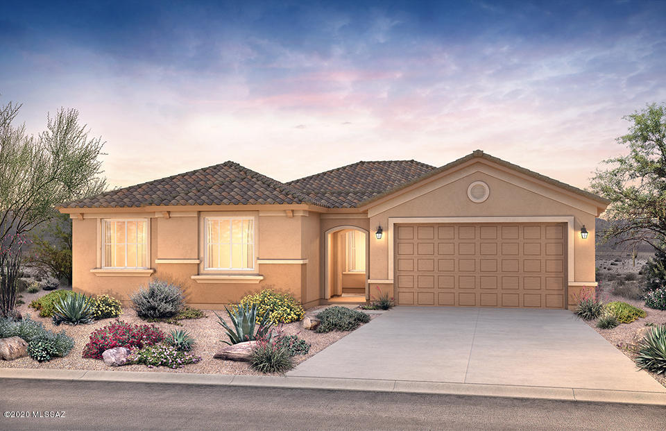 This spacious Vicenza floor plan has 3 bedrooms, 2.5 bathrooms, den and 2 car garage with 2' extension, center sliding glass door at gathering room, chef cabinet layout, upgraded cabinets and granite countertops at kitchen, owners' bath and bath 2, stainless steel gas appliances, WP fridge and upgraded flooring throughout the home.