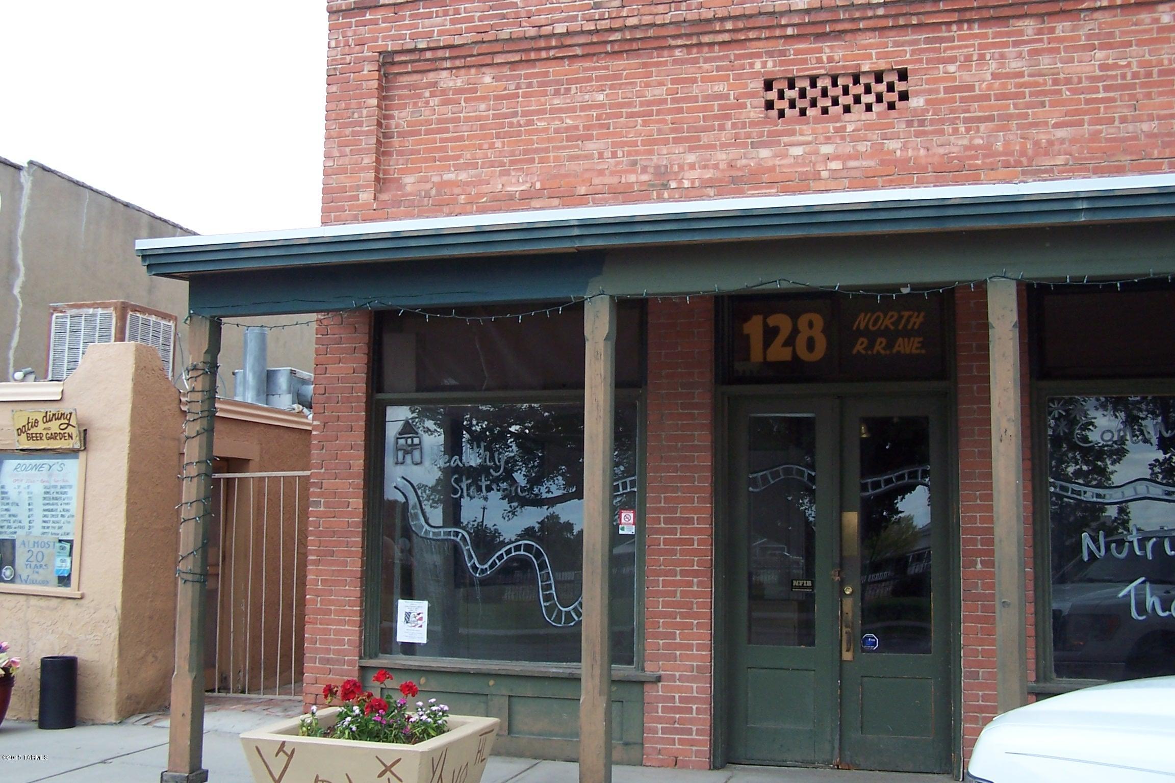 Great location to start your own business in the Downtown Historic District of Willcox just across the street from the park.  This property was in the middle of a remodel all the drywall and cabinets are there, all it needs is a new owner and an imagination to get this going.  Sellers are motivated and willing to look at all offers some please call today.