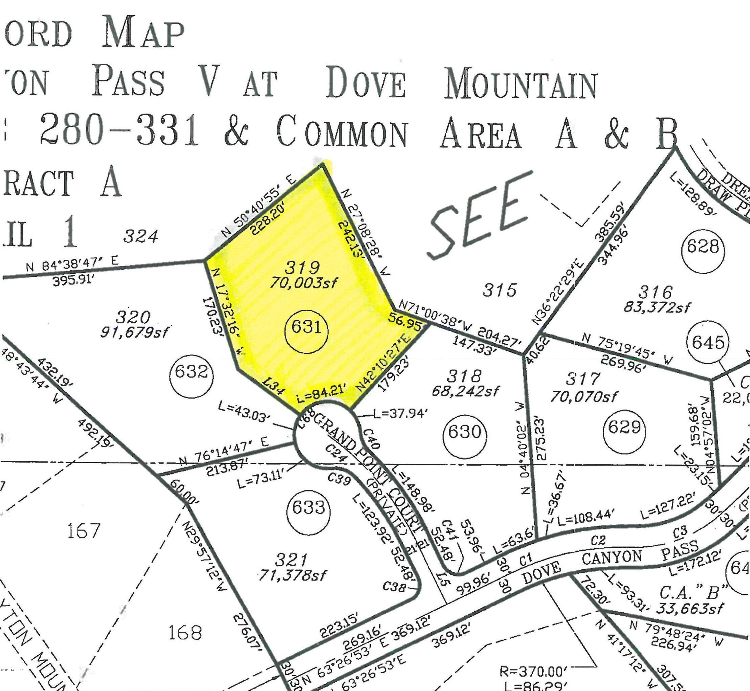 Canyon Pass V At Dove Mountain (280-331) - Land