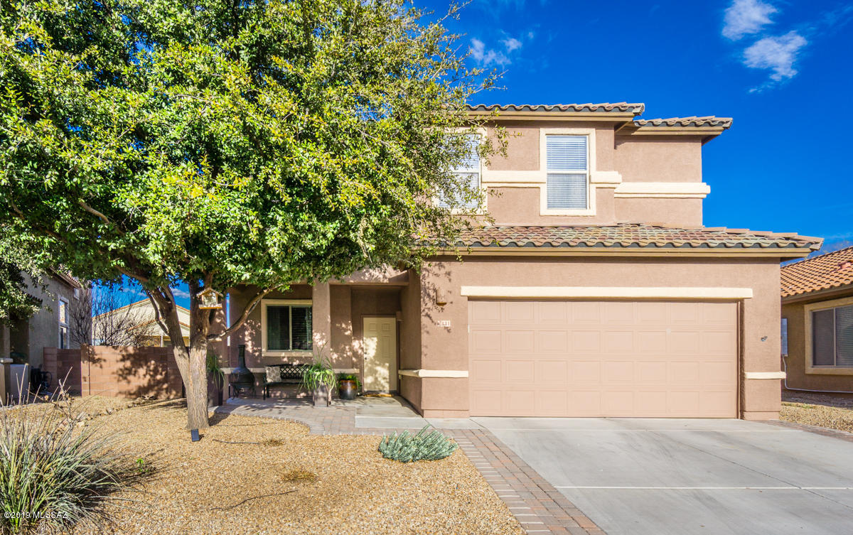Highly upgraded Madera Highlands Home offers 4 Bedrooms, 3 1/2 Baths, a Loft and a Den!
Granite Tops, Tile Backsplash, Upgraded Maple Cabinets, Executive Height Vanities, Ceiling Speakers, Custom Wood Shelving, Upgraded Laundry Room, 2nd Floor Balcony and many more great features.
Extra Large Home Site, Extended Side Yard, Beautiful Back Yard includes Brick Pavers, Custom Outside Fireplace with Seating, Raised Planters and a Large Grass Yard.  One of the Sellers is licensed to sell Real Estate in the State of Arizona.  Must See this One !!!