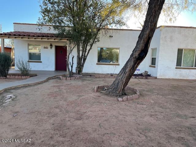 Charming 3 bedroom 2 bath with a 2 bed 1 bath guest house located in Central Tucson.  Tile throughout both  houses
