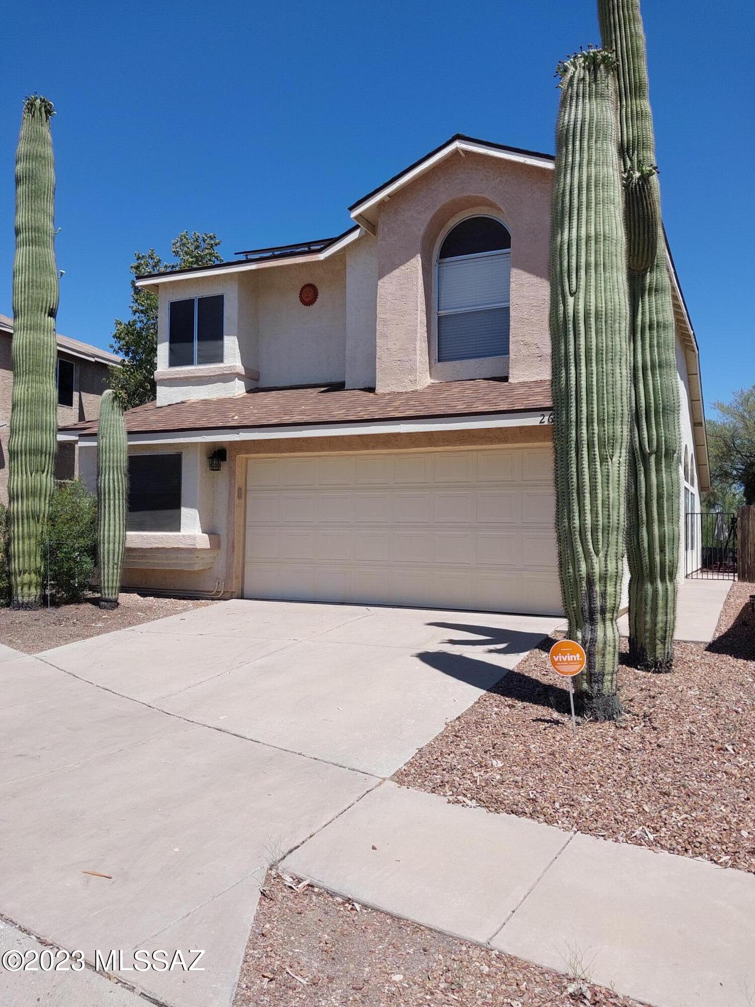 The first thing you notice upon entering is the beautiful luxury vinyl plank flooring. This great two story home with lots of space has something for everyone to enjoy.  Two bedrooms, full bath and a loft area with window seat is located upstairs and the primary bedroom is on main floor.  Fireplace is in open living room with lots of natural light.  The dining area has bay windows with a nice view to the rear yard.  This two car garage has a charging station for an electric car and this home also has solar.  The rear yard has a swing set with slide and a play house play area.  Call Tower Realty for a tour of this great home.