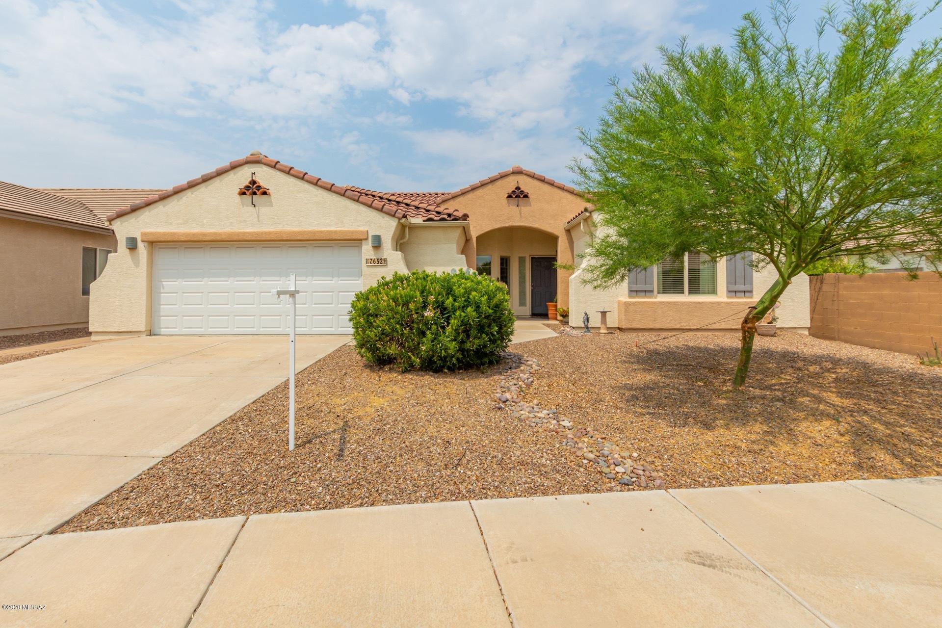 Get out to see this 3 bedroom, ,den and 2 bath  home! Located in a community with 2 pools, baseball and skate park! All appliances stay and they are all only 5 years old! Huge Master Bedroom with an amazing view of the backyard! Window blinds in all rooms. Backyard patio includes misters to keep you cool while you enjoy a beautiful landscaped yard. AC is less than 5 years old.  This home is waiting for you and your things!