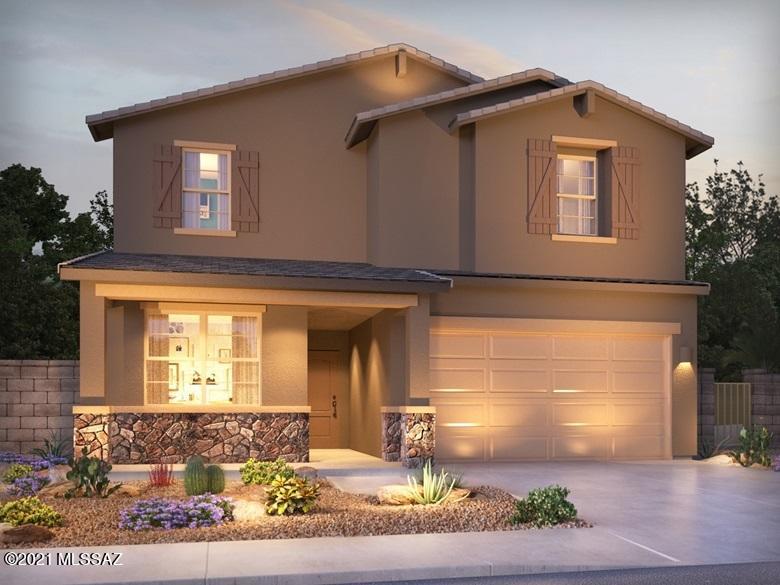 Brand NEW energy-efficient home ready November 2021! Turn the kids loose in the Salt plan second-story loft while you entertain in the open-concept kitchen and great room. Slate cabinets with marble-look white quartz countertops, warm wood-look tile flooring with beige tweed carpet in our Fresh package. Entrada Del Rio amenities will include state-of-the-art fitness center with a variety of classes, three neighborhood pools, lake
access, community center, trails and more. Known for their energy-efficient features, our homes help you live a healthier and quieter lifestyle while saving
you thousands on your utility bills.