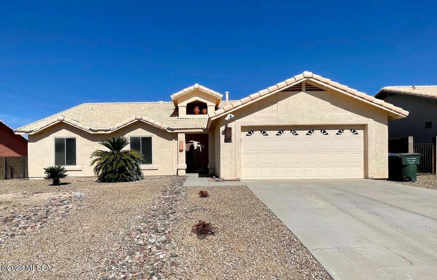 This is a 4 bedroom, 2 bath in Rita Ranch (but not in the HOA part of Rita Ranch). The home has been updated with new paint and carpet and has vaulted ceilings making the home feel very spacious. It also features a large open kitchen, lots of living space with a great room with a dining area, and a family room with a kitchen eating area. Kitchen is open with a breakfast bar area, stove, frig, and D/W. Counter microwave, washer, and dryer included ''as is''. Primary bedroom has walk-in closet and attached bathroom and has access to screened porch. The back yard is pretty low maintenance and is fully fenced. If pets are allowed and approved, there is a $25.00 monthly pet fee per pet, plus a $150 non-refundable pet fee, per pet. Pets are subject to owner approval. 2 pets ok.

Our residents are automatically enrolled in our Resident Benefits Package. The cost of this program is $29 per month. For more information regarding this program, please go to www.bluefoxproperties.com to the For Residents tab on the banner and click on the Resident Benefits Package on the drop-down menu.

Every adult age 18 and over must complete an application. The application fee is $55 per adult. The application process includes credit, criminal, previous rental history, employment, and income verification.

Our minimum rental requirements include the following:
1.The applicants' household verifiable gross monthly income must be 3 times the rental rate.
2.All our homes are offered as non-smoking. No smoking is allowed on the premises, inside or outside the home.
3.Reasonable credit. If you do not meet our minimum credit requirements as an individual or combined if more than one applicant, your application may be declined.
4.If this property is located within the City of Tucson, housing vouchers will be considered.
5.Applicant to provide proof that debts to previous landlords have been satisfied. An eviction can be grounds for denial.
6.No felonies for the past 10 years related to property damage, illegal substance manufacturing or distribution, or assault. Other criminal activity may be grounds for denial.
7.All pets are subject to approval.
8.No bankruptcies that have not already been discharged.
9. All current or pending collection accounts owed to any utility companies must be paid in full, with no exception, and must provide a receipt from the collection agency or utility company stating the collection fee has been paid or settled.
10. You must fill out an application on www.bluefoxproperties.com. Applications submitted through any other site will not be accepted and Blue Fox will not be responsible for any refunds.

Blue Fox Properties is an Equal Opportunity Housing provider. We are also licensed REALTORS.
