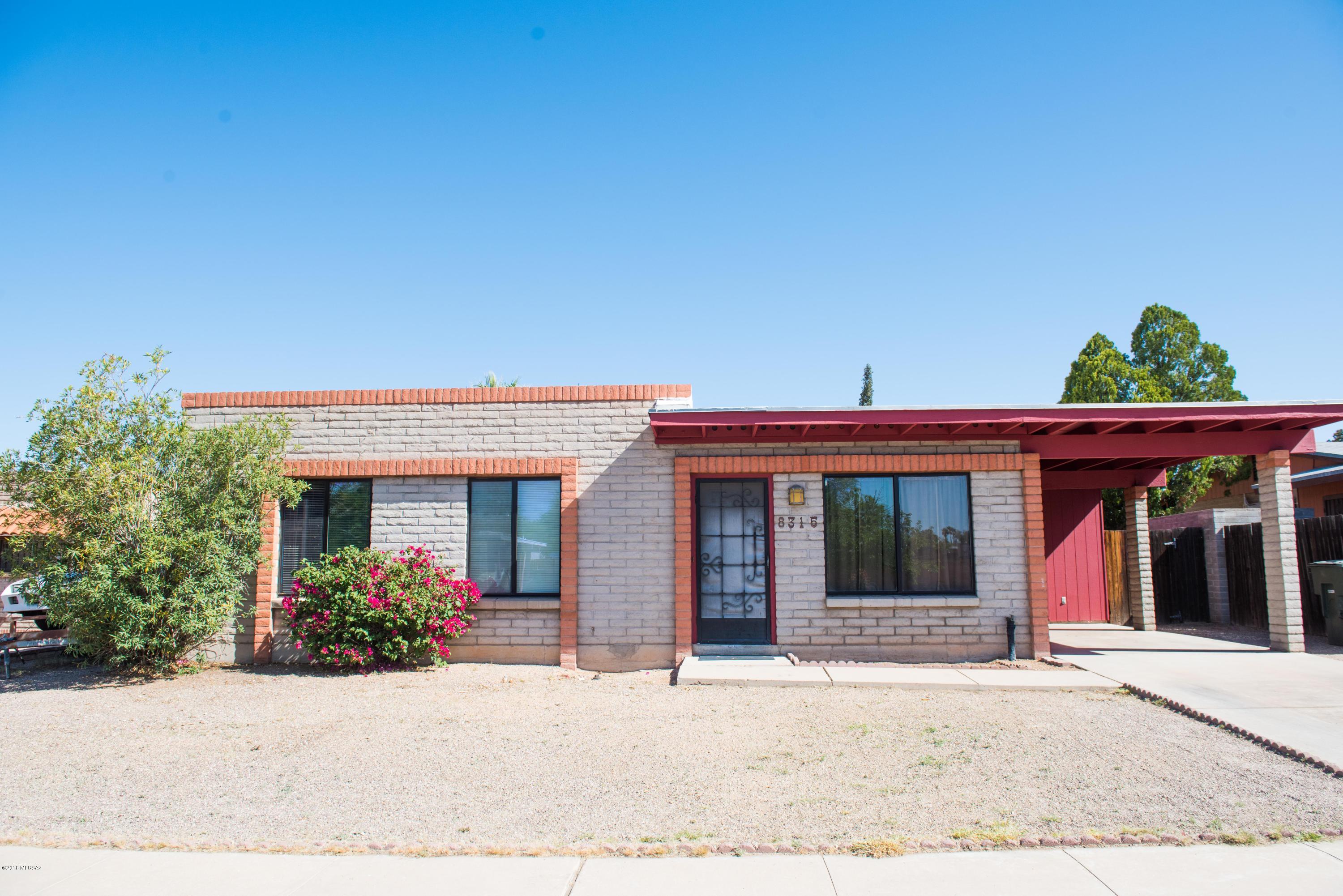 Well Cared for home 3 bedroom single story home on bigger lot with mountain views. Large backyard with covered patio, shed, and plenty of space for a pool. Washer, dryer, & refrigerator all included. One street away from Lakeside Park including large stocked fishing pond, playground, walking trail, open grassy space and more. Located just a short drive to Davis Monthan Air Force base, Fred Enke, & Rolling Hills golf course and Pima Community College. Terrific home for first time home buyer, empty nesters, or as an investment property.