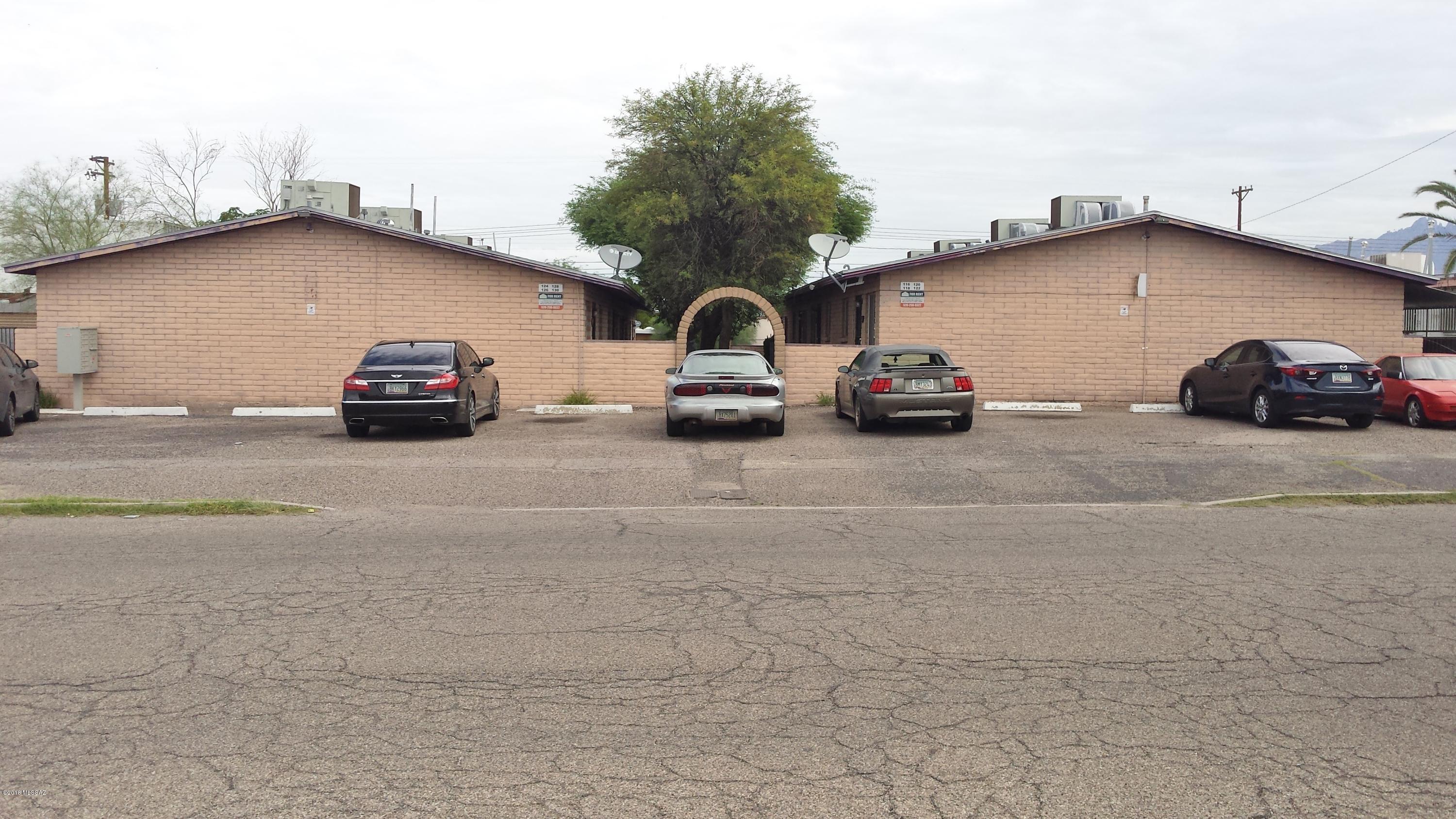 Eight unit apartment complex comprised of two separately parceled fourplexes. (115-05-1300 & 115-05-1310) All are 2-1 units, 800 sqft with an eat-in kitchen and include, central AC/Heat, ceramic tile in all areas, private fenced patios and ceiling fans. Off street parking and on site laundry facilities. Over the past few years the owner has completed capital improvements to include ceramic tile in all units, ceiling fans in all bedrooms, seven water heaters have been replaced and new laundry equipment has been installed. All kitchens, baths and roofs were replaced approximately twelve years ago. Most tenants have lived there for multiple years and the landlord has kept their rent low. Market rents in the immediate area for similar units are $650. Package is attached.