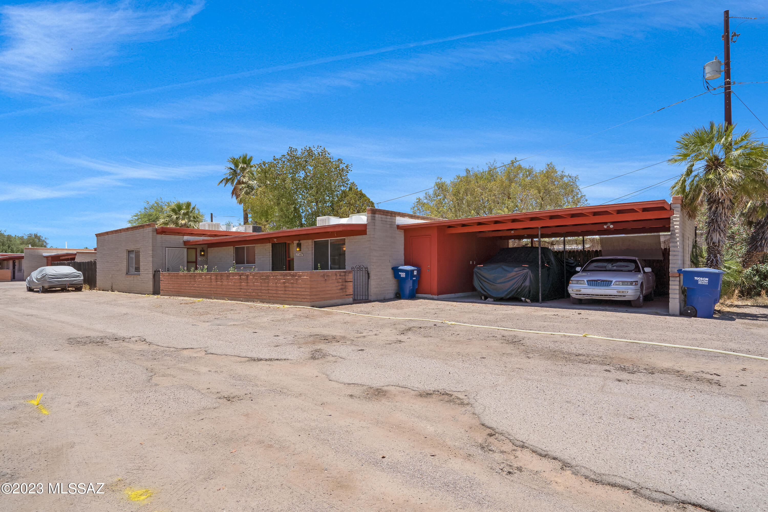 Well-maintained duplex with long-term tenants on month to month leases. Rents are below market rate. Great central location.