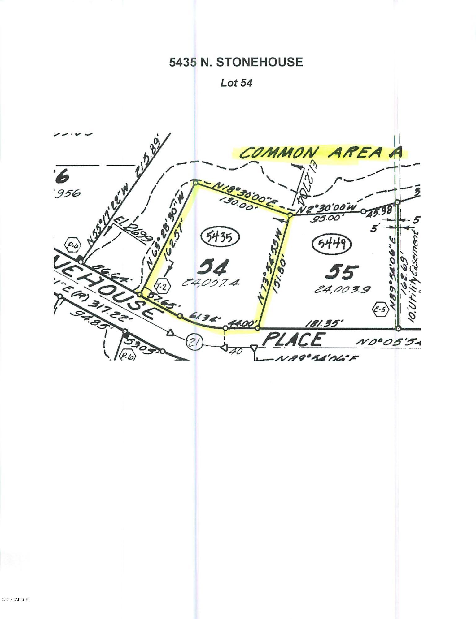 Sabino Town And Country Estates (1-77) - Land