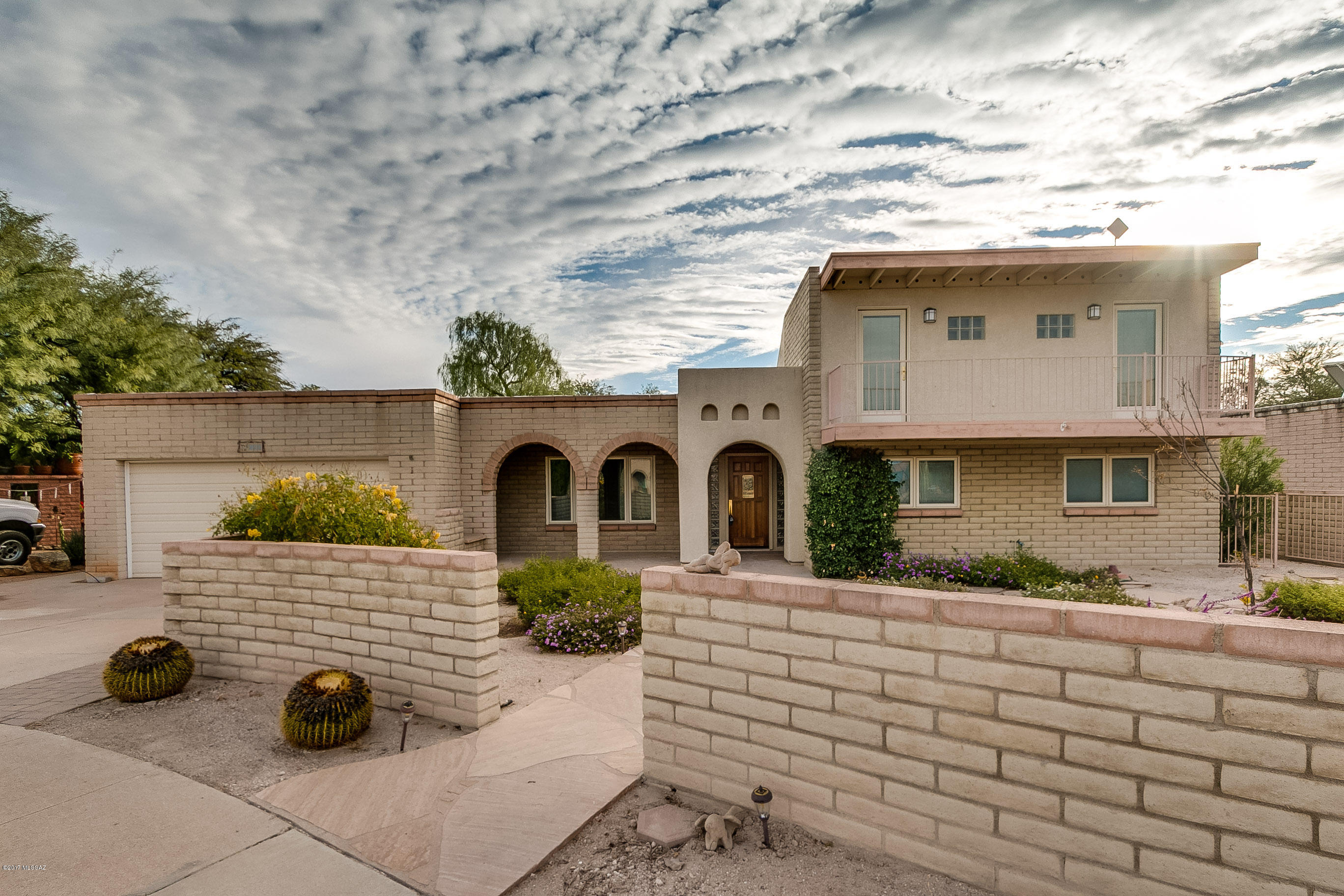 Yes! You can have it all! Cul-de-sac living, 5 BR/3 Baths, Pool, spectacular great rm floor-plan & captivating out dr living w/ MTN views & roof deck! Bonus-Pella drs & windows & updated kitchen! 5th BR has own entrance-perfect for home office/mother-in-law ste/game rm/! 3 guest/children rms. 2 of them have bonus loft/study area & balcony (Only steps in house)! Stunning lg kitchen,opens to Gr Rm, w/ granite, double built-in refrigerator & high end appl. incl. double ovens! Multiple areas to entertain! Fire-pit area near pool, lg cov. patio, fenced pool, roof deck featuring dramatic sunset & Mtn views. Formal living & dining too! All w/buffer behind east facing rear yd! 2 car gar w/work bench. Discover this extraordinary rare property in E/NE neighborhood near schools,restaurants & parks!