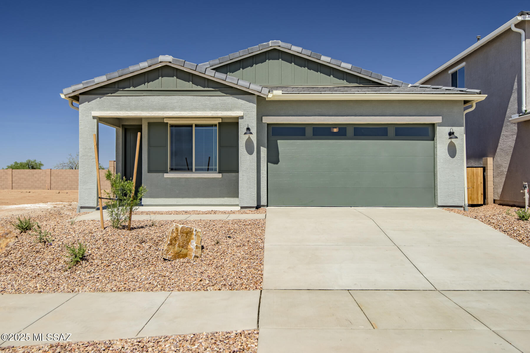 Discover the Payson by LGI Homes at Star Valley, a beautifully designed single-story home featuring four spacious bedrooms, two full bathrooms, and a modern open-concept layout. With soaring 10-foot ceilings and a seamless flow between the kitchen, dining area, and family room, this home is built to bring your family together. The Payson is loaded with curb appeal, and inside, you'll find space to relax, entertain, and grow. Whether it's quiet mornings on the covered patio or evening gatherings in the spacious living area, this home offers the lifestyle you've been looking for. The chef-ready kitchen is the heart of the Payson, featuring stainless steel Whirlpool® appliances, granite countertops, upgraded wood cabinetry, and stylish finishes, all included through the CompleteHome Plus" package at no extra cost. The private primary suite provides a peaceful retreat, while three additional bedrooms offer flexibility for family, guests, or a home office. From energy-efficient features to designer upgrades throughout, the Payson delivers exceptional value and modern style in one perfectly designed home. Don't miss your opportunity to live in comfort and style at Star Valley. Your dream home is waiting.