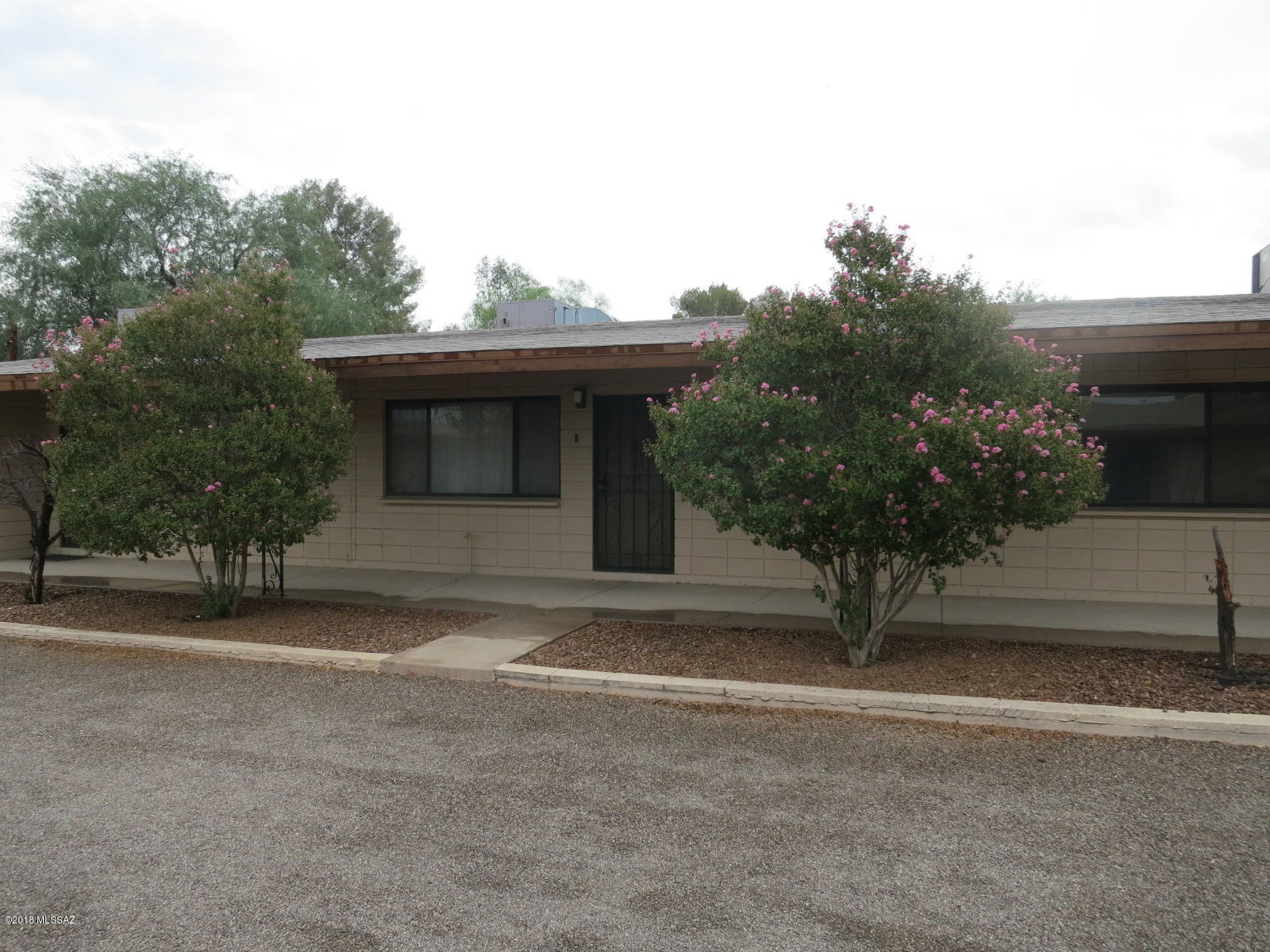 Extremely well maintained triplex located in great central area of Tucson that is close to everything, you even have a public library within walking distance.  Building has been owner occupied for over 20 years and it shows.  Over time all of the big tickets items have been replaced; roof, HVAC, kitchens, appliances, bathrooms, windows, doors, water heaters, flooring... other.  Units A & C have gas range and oven, B has electric.  For additional heating and cooling efficiency; HVAC ducts have been sealed and additional insulation has been installed in attic area.
3 Refrigerators and one washer and dryer convey with the property.  There is a laundry hookup for A & C units.  Carport has plenty of storage.