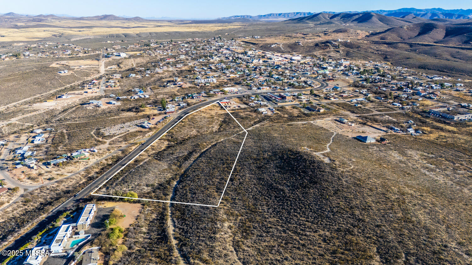 HUGE PRICE REDUCTION on this prime 14.44-acre parcel in Tombstone, AZ, offers incredible potential with city utilities and Highway 80 frontage, directly across from Boothill. Perfect for an RV park, hotel, restaurant, or any tourism-focused business, it's ideally positioned to capitalize on the town's steady stream of history seekers.

Adding to its value, the property includes the Lalla Rook patented mining claim from 1883, a unique feature with historic significance. The mining claim acreage totals 15.8 acres. Whether you're looking to develop a thriving business, build a home, or both, the possibilities are endless.

With high visibility, a rich history, and flexible development options, this is a rare chance to own a piece of Tombstone's legendary past—and future!