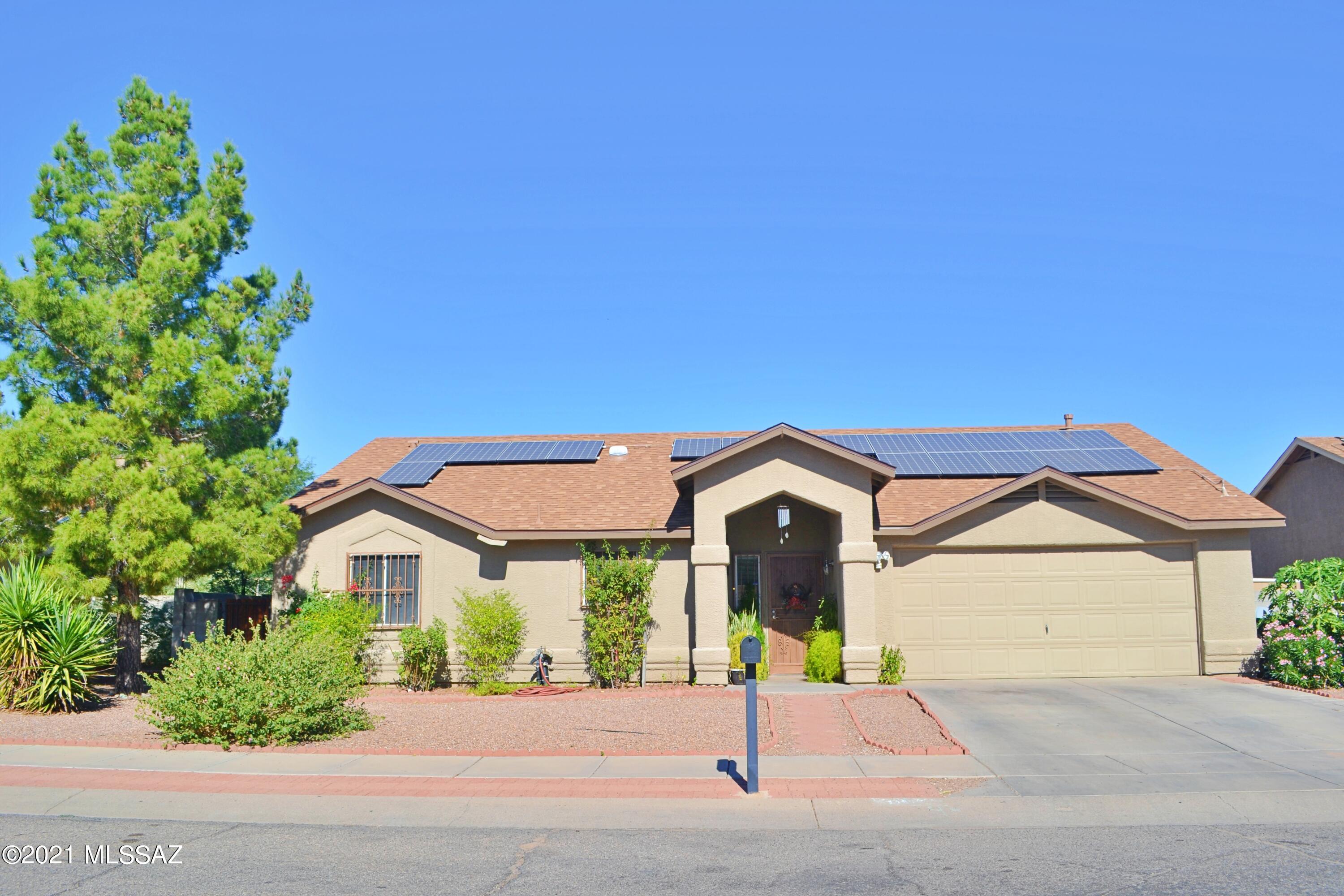 Beautifully Kept home with high vaulted ceilings, master bedroom is separated from other 2 bedrooms, spacious backyard with almost little to no need care needed, near school and shopping, come by and take a look.