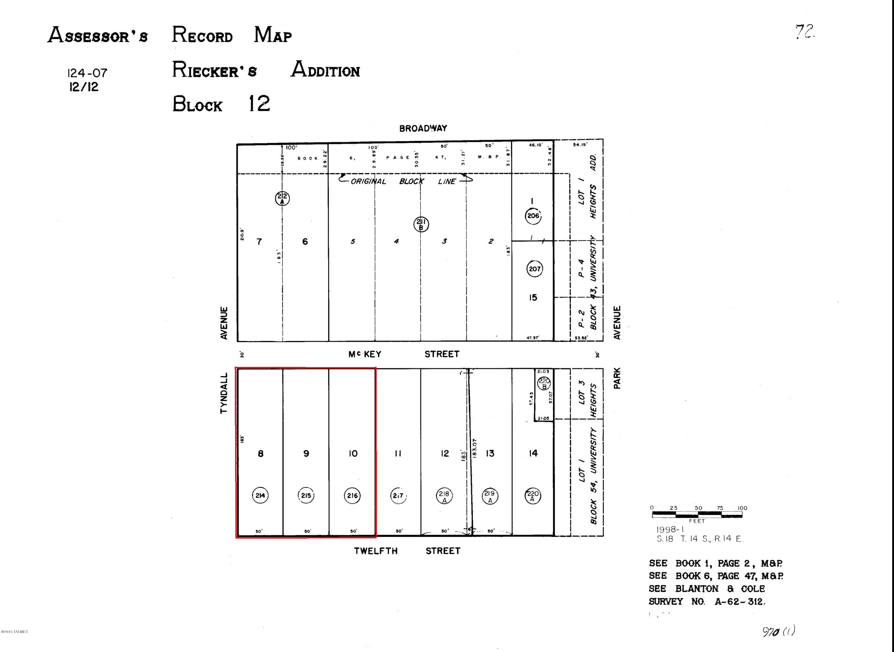 Rieckers Addition - Land