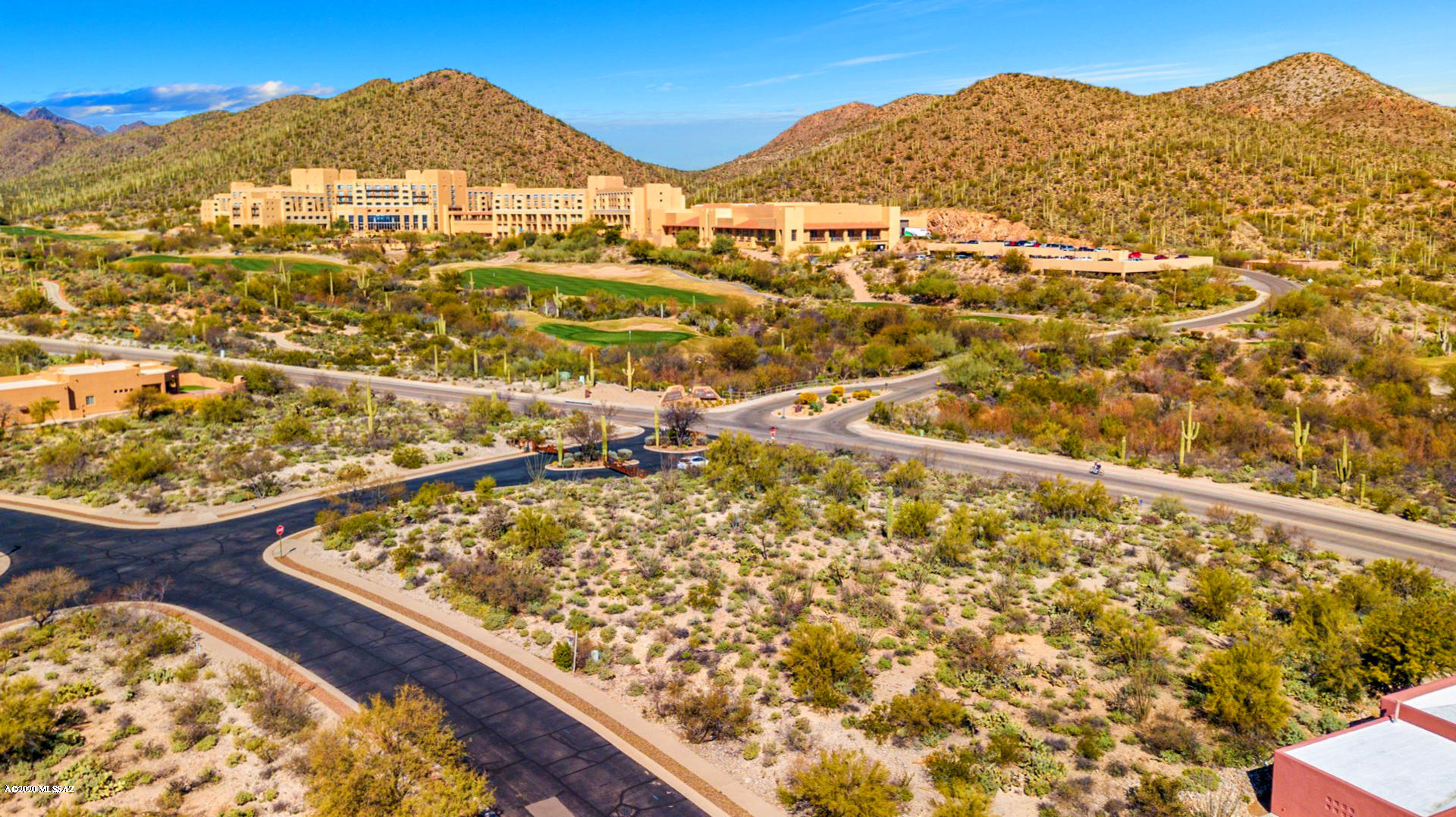 The perfect home requires the perfect lot, and that's exactly what you'll find when you visit this land on Tohono Crossing Place. The ultimate luxury lifestyle awaits you in this highly-desirable community, with an exclusive corner lot that could be yours - offering you the opportunity to own the only double lot in the community. With easy access to UArizona, Banner Medical, dining, shopping and more, you will never be too far from all the amenities you could want. Resort style living awaits on this highly buildable exclusive lot. Completely unobstructed, 360-degree views offer endless opportunity to soak in the scenery with the JW Marriott Starr Pass Resort as a stunning backdrop. Utilities are already located at the lot line for designing your dream space-don't let this one pass you by!