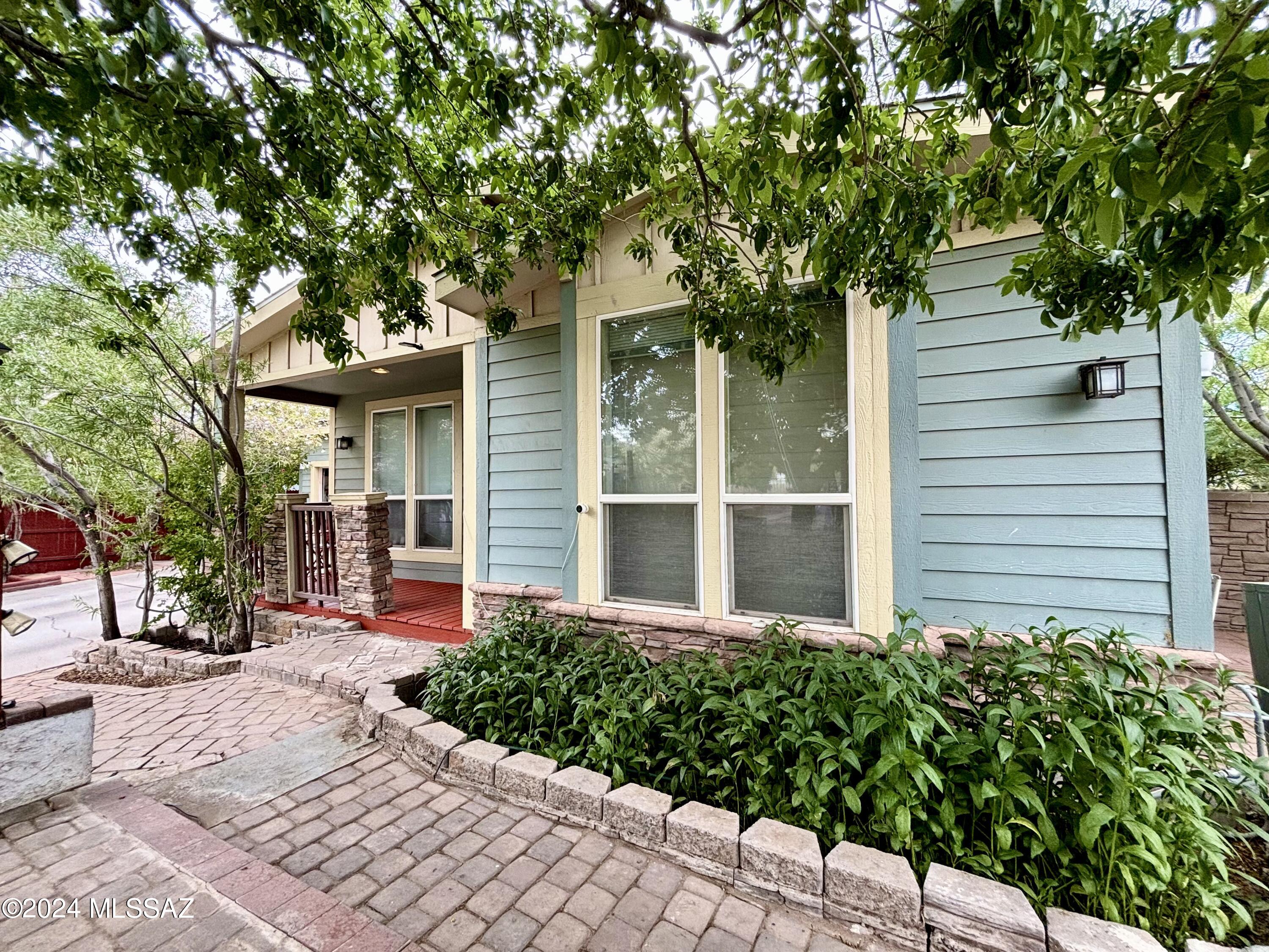 This well-kept 3-bedroom, 2-bathroom home is located on a corner lot (great for extra parking) in a neighborhood that is in walking distance of all local schools and shopping. There is a beautiful bonus room that is right off of the master, that would make a great game room or just another space to relax! Also comes with Solar Panels (that are paid off!) that are a HUGE help with these AZ utilities!! Surrounded by lush, green mature plants and landscape, you'll feel like you're in your own oasis while enjoying the many different patio seating options. Call today to see this property for yourself!! This well-kept 3-bedroom, 2-bathroom home is located on a corner lot (great for extra parking) in a neighborhood that is in walking distance of all local schools and shopping. There is a beautiful bonus room that is right off of the master, that would make a great game room or just another space to relax! Surrounded by lush, green mature plants and landscape, you'll feel like you're in your own oasis while enjoying the many different patio seating options. Call today to see this property for yourself!!