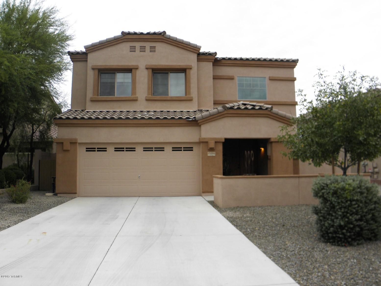 NEW REDUCED PRICE!! WANT TO SAVE HUNDREDS ON YOUR ELECTRICITY BILLS-THIS HOME HAS SOLAR  AND NOT ONLY THAT IT IS AN AMAZINGLY BETTER THAN NEW HOME AWAITING THE METICULOUS BUYER WHO IS LOOKING FOR PANORAMIC VIEWS OF MOUNTAINS AND SUNSETS BUT ALSO ENJOYS THE MANY UPGRADES THIS HOME PROVIDES! FROM UPGRADED MASON'S LAY DIAGONALLY 20'' TILE, TO EXQUISITE STAIRCASE RAILING, UPGRADED CARPET AND PAD. THE CHEF'S KITCHEN INCLUDES UPGRADED GE APPLIANCES, UPGRADED MOCHA CABINETS, MICROWAVE/CONVECTION OVEN, CERAMIC TOP RANGE, GRANITE COUNTERS, LARGE KITCHEN ISLAND WITH WALK-IN PANTRY.  LARGE BEDROOM AND FULL BATH DOWNSTAIRS. HUGE LAUNDRY ROOM WITH CABINETS & STORAGE. TASTEFUL NEW TWO-TONE PAINT. VERY LARGE 2-1/4 FINISHED GARAGE WITH ADDED STORAGE SHELF. MASTER SUITE INCLUDES FULL LENGTH PRIVATE BALCO WITH MASTER BATHROOM  FEATURING LARGE SHOWER, UPGRADED MOCHA CABINETS, EXECUTIVE HEIGHT HIS-N-HER SINKS WITH EXTRA VANITY AND CULTURED MARBLE COUNTER TOPS.  AND IF THAT IS NOT ENOUGH, HIS OWN WALK IN CLOSET AND HER OWN WALK IN CLOSET!!  BONUS LOFT, UPGRADED HIGH CEILINGS, CUSTOM LIGHTS, CEILING FANS.  NEED ROOM  ENJOY THREE MORE ADDITIONAL LARGE BEDROOMS UPSTAIRS.  HALL BATHROOM FEATURES DUAL EXECUTIVE HEIGHT SINKS.  LOW CARE BACK YARD WITH SIDE YARD READY FOR DOUBLE WIDE GATE AND A SECOND PRIVATE COVERED PATIO. MANY MORE ONE OF A KIND UPGRADES AS YOU ENTER HOME AT THE COURTYARD ENTRY AND THROUGHOUT THIS HOME.
TAEXX PEST CONTROL SYSTEM AND EXTRA INSULATION WITH RADIANT BARRIER FOR ENERGY STAR EFFICIENCY HOME.