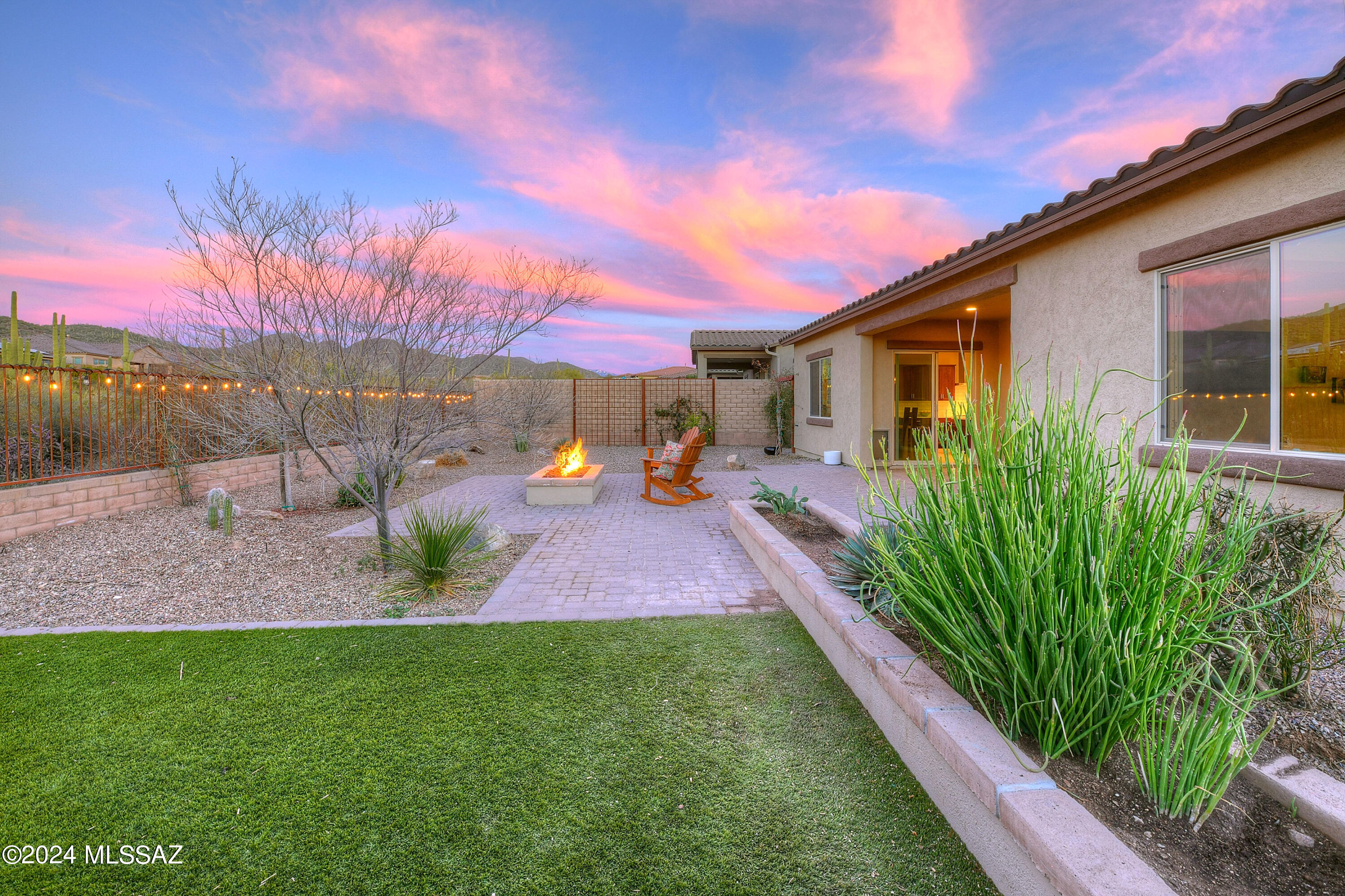 * FANTASTIC VALUE * FOR DOVE MTN! MOVE IN READY!! WHY WAIT TO BUILD! MODERN CRATE & BARREL FEEL...LIGHT & BRIGHT- VANISHING GLASS WALL TO OUTDOOR LIVING SPACE! PAVED PATIOS- VIEW FENCING BORDERS NATURAL PRESERVE- INCREDIBLE MTN/ SUNSET VIEWS! FILLED  W/UPGRADES! GREAT RM- OPENS TO GOURMET KIT- CLEAN QUARTZ SLAB, STYLIST WOOD CABS, SS APPLIC- 2X PANTRIES! NEWER-  PLANK TILE - NO CARPET! SPA PRIMARY BATH- OVERSIZED SHOWER- COOL WHT SUBWAY TILE!  *2 BONUS*  RMS - PERFECT OFFICE/DEN-+MEDIA/REC RM! 2 SPACIOUS GUEST RM-WLK IN CLOSETS! AMAZING BKYD- LOOKS OUT TO LUSH DESERT & MTN VIEWS...ENJOY SUNSETS & COCKTAILS BY THE COZY FIREPIT! THIS GEM IS NESTLED IN THE HEART OF DOVE MTN- EASY ACCESS TO AWARD WINNING GOLF CLUBS-HIKING/BIKING, RITZ CARLTON RESORT...PERFECT FOR VRBO/ INVESTMENT/ SEASONAL HM