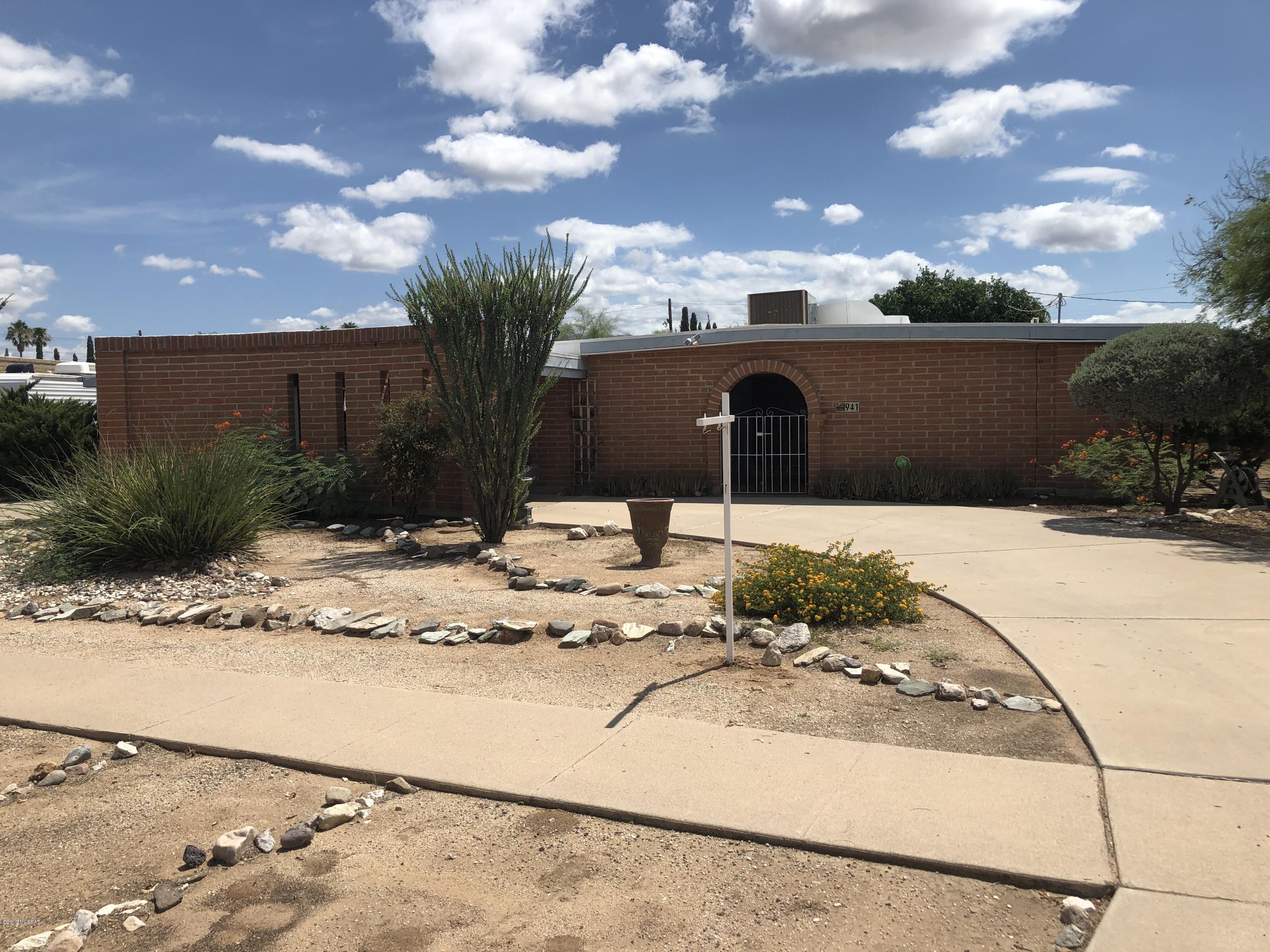 Great solid built home on the east side with a pool that's ready for swimming. No HOA, pool has newer pump motor, roof has been recently recoated and the home has been well cared for by the original owners. There is a large mature grapefruit tree and a peach tree in the backyard. Floor plan includes 3 bedroom 2 bath, large family room and dining area. Could be converted back into a 4 bedroom, current 3rd bedroom is one large bedroom that was originally 2 bedrooms. Outdoor workshop and plenty of storage
