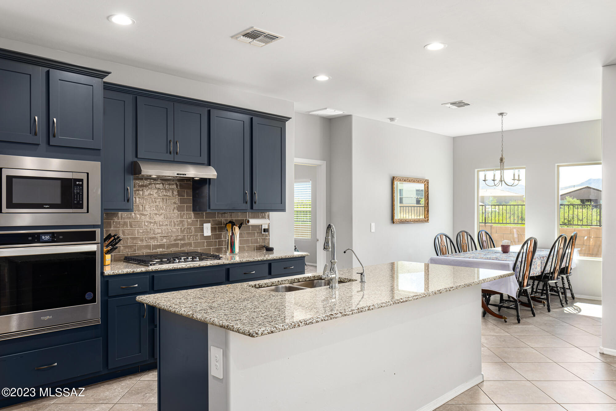 RANGE PRICED FROM $525,000-$550,000. SELLER WILL CONTRIBUTE UP TO $20,000 FOR SELLERS CLOSING COSTS/RATE BUYDOWN AT HIGHER RANGE PRICE. This home checks all the boxes! Single Story Newer Construction (2022), Open Space & views plentiful from the elevated building pad on large lot, Oversized 3 Car Garage, Amazing Open Floor plan that has multiple spaces that allow a comfortable lifestyle. All bedrooms have ensuite bathroom; 2nd bedroom could easily be 2nd Primary Bedroom great for multigenerational living; Bedrooms 3 & 4 Share Jack / Jill bathroom. Flex room can be additional family room, play/game room, or office/work space.  Laundry room has abundance of space for storage & space off garage would make a great mud room. Primary Bedroom has luxurious walk in shower, dual vanities & mountain views.  Covered back patio with fantastic mountains views and pavers.  Vail School District.  Come and see today!