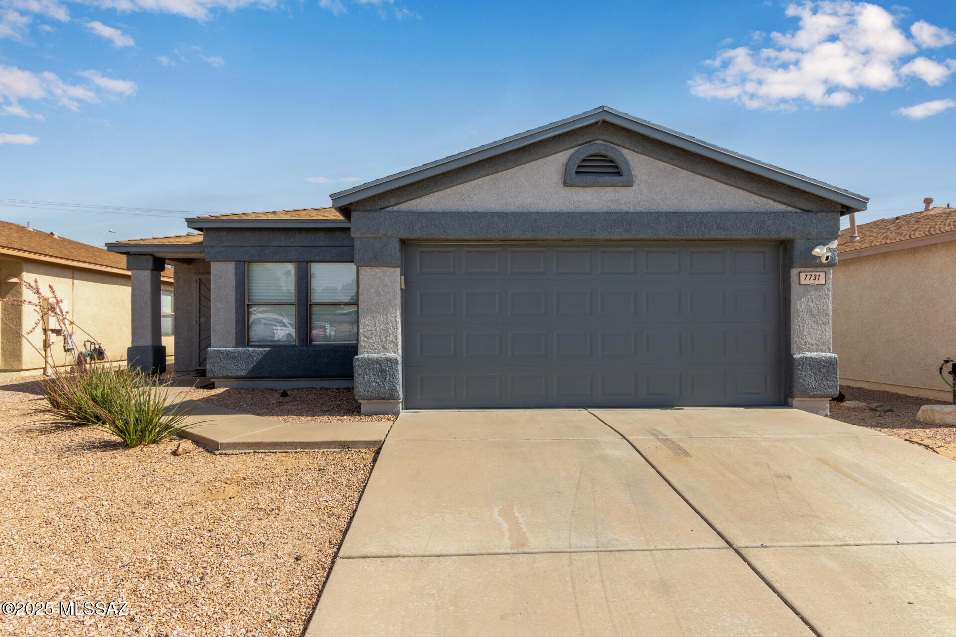 **SELLER WILL ACCEPT OR COUNTER ANY OFFER BETWEEN $285,000 - $300,000.** Welcome to this wonderful 3-bedroom, 2-bathroom home located in the desirable Pantano Heights subdivision. This move-in-ready property features fresh interior and exterior paint, brand-new flooring in all bedrooms, and new blinds throughout—offering a modern, clean aesthetic from the moment you step inside. The spacious kitchen includes a walk-in pantry, perfect for storage and organization, while the primary suite boasts a generous walk-in closet and a private bath. Enjoy peace of mind with a brand-new water heater installed in 2024. Step outside to a low-maintenance front yard and a beautifully designed backyard complete with pavers, a covered patio, and stunning mountain views—ideal for relaxing or entertaining Don't miss your chance to own this thoughtfully upgraded home in a fantastic neighborhood. Schedule your private tour today!