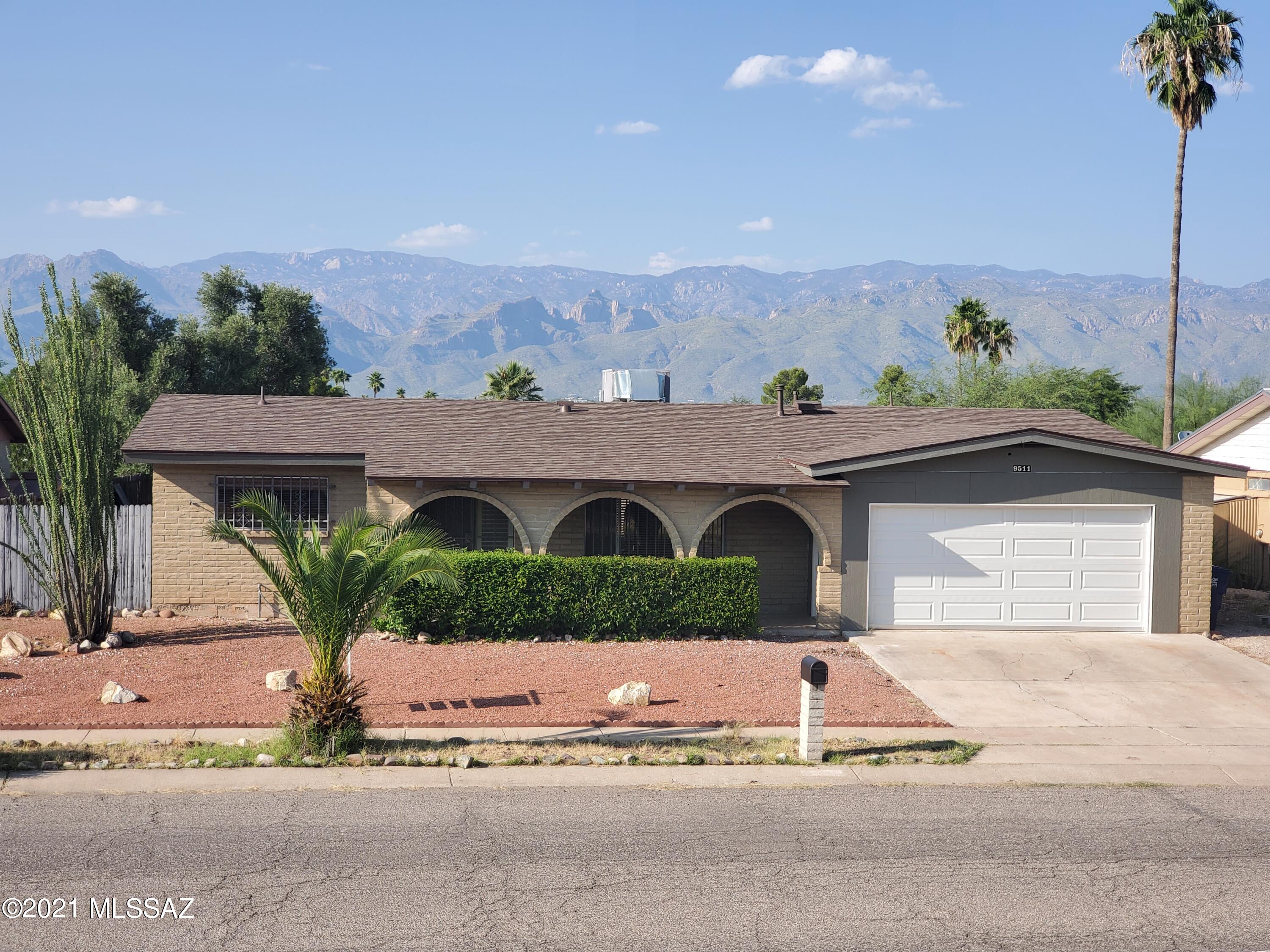 This house is range priced. Seller will accept or counter offers between $299500-$319,500. Amazing views on raised lot. Sparkling pool was just re-plastered, Roof just replaced, Custom vanities in the bathrooms, New kitchen, and new granite counters though out. This split floorplan 3 bedroom, 2 bath with a 2 car garage, and a pool on the east side has it all. 
The insulated garage features workshop/storage area, high end double steel insulated door, newer opener, and even has an ELECTRIC car/welding outlet. Great eastside neighborhood, close to shopping, hiking, and you can get most places pretty quickly.